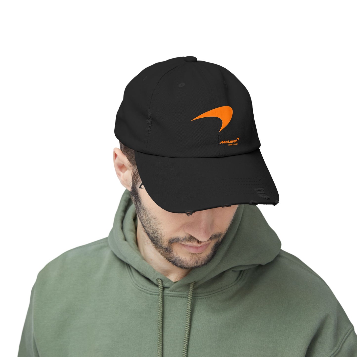 McLaren Long Island / Speedmark Unisex Distressed Cap / B/O