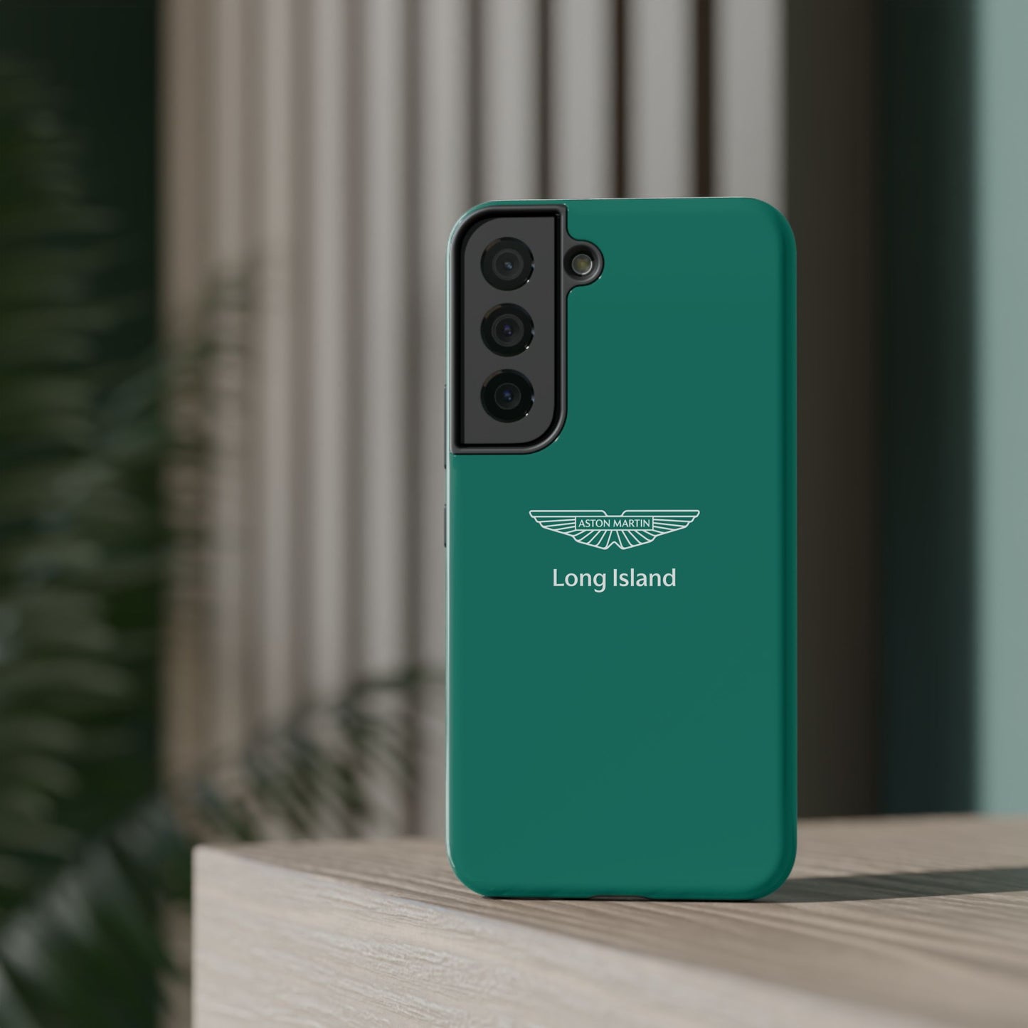 Aston Martin Long Island Impact-Resistant Phone Case | Durable Protection for Car Enthusiasts