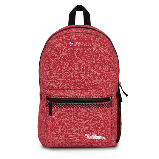 Long Island SportsCars F1 Racetrack Backpack