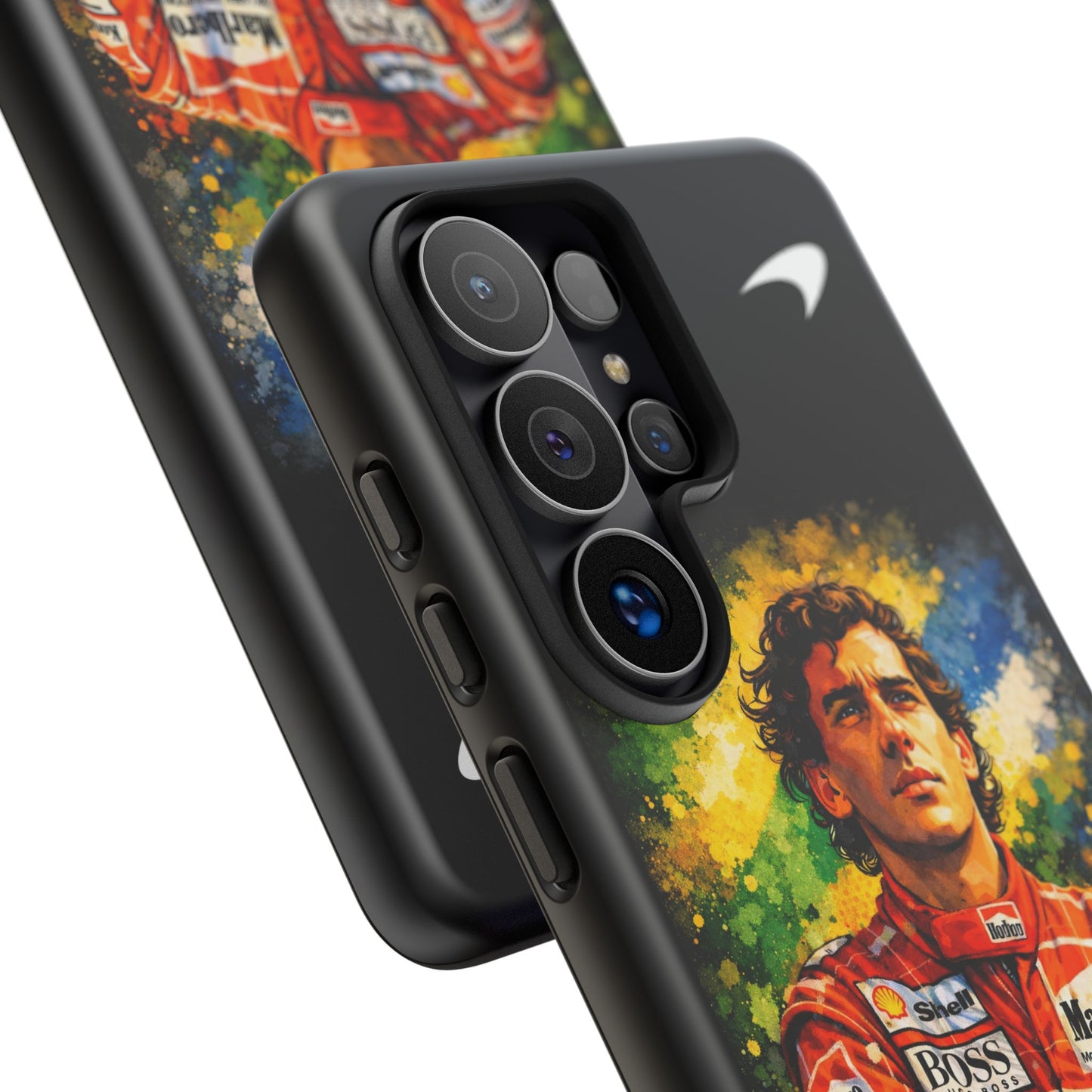 McLaren Long Island "Always Senna" Ayrton Senna Inspired Impact-Resistant Phone Case | Durable Protection for Car Enthusiasts
