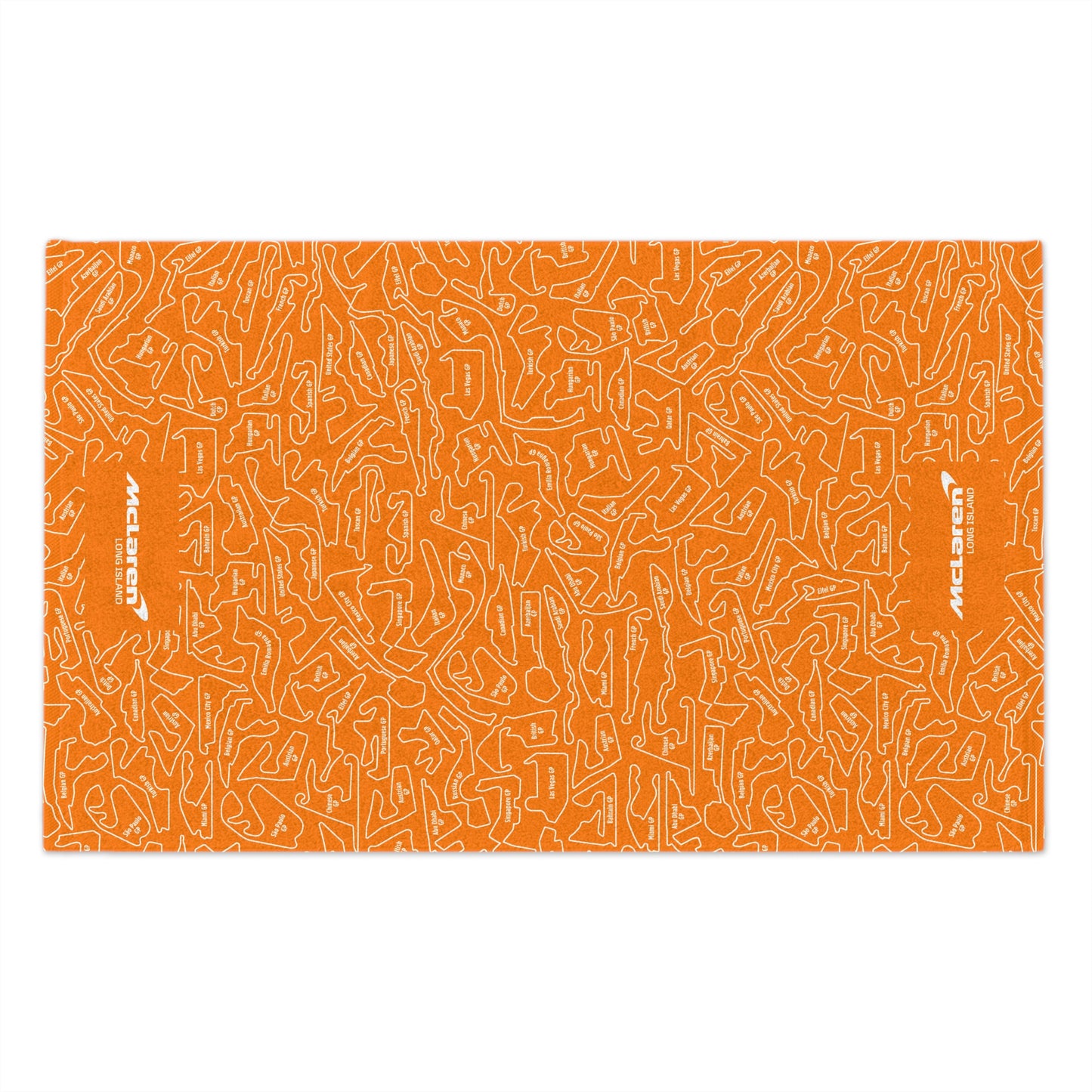 McLaren Long Island F1 Racetrack Rally Towel