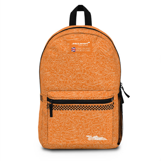 Long Island SportsCars | McLaren Long Island F1 Racetrack Backpack