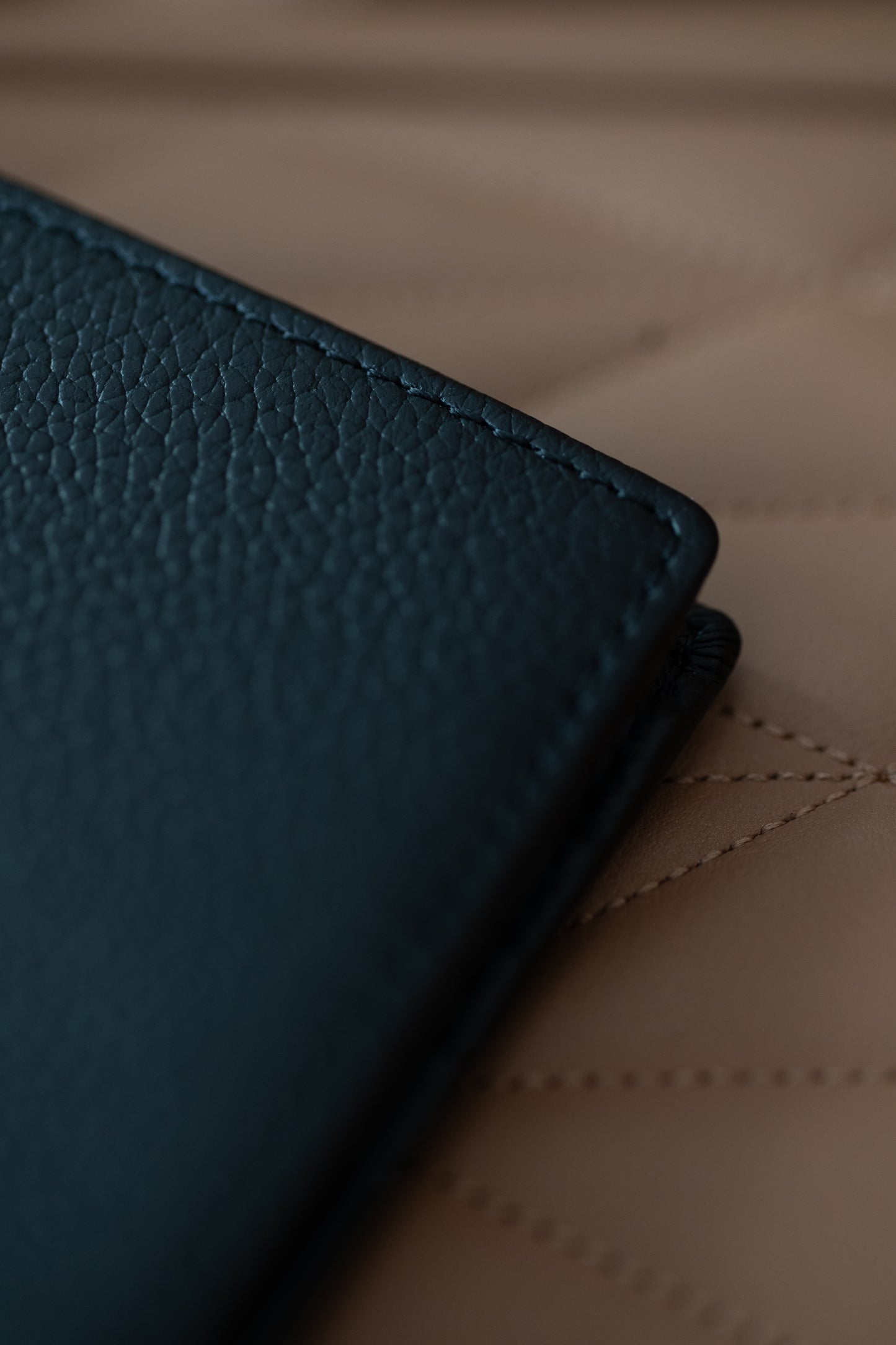 Aston Martin Bi-Fold Wallet in Classic Black color.
