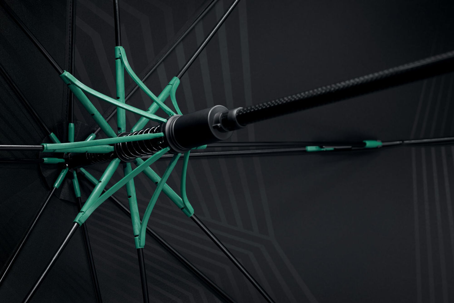 NEW Aston Martin Carbon Fibre Umbrella