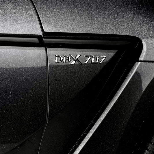 Aston Martin 707 Fender Badge - Chrome