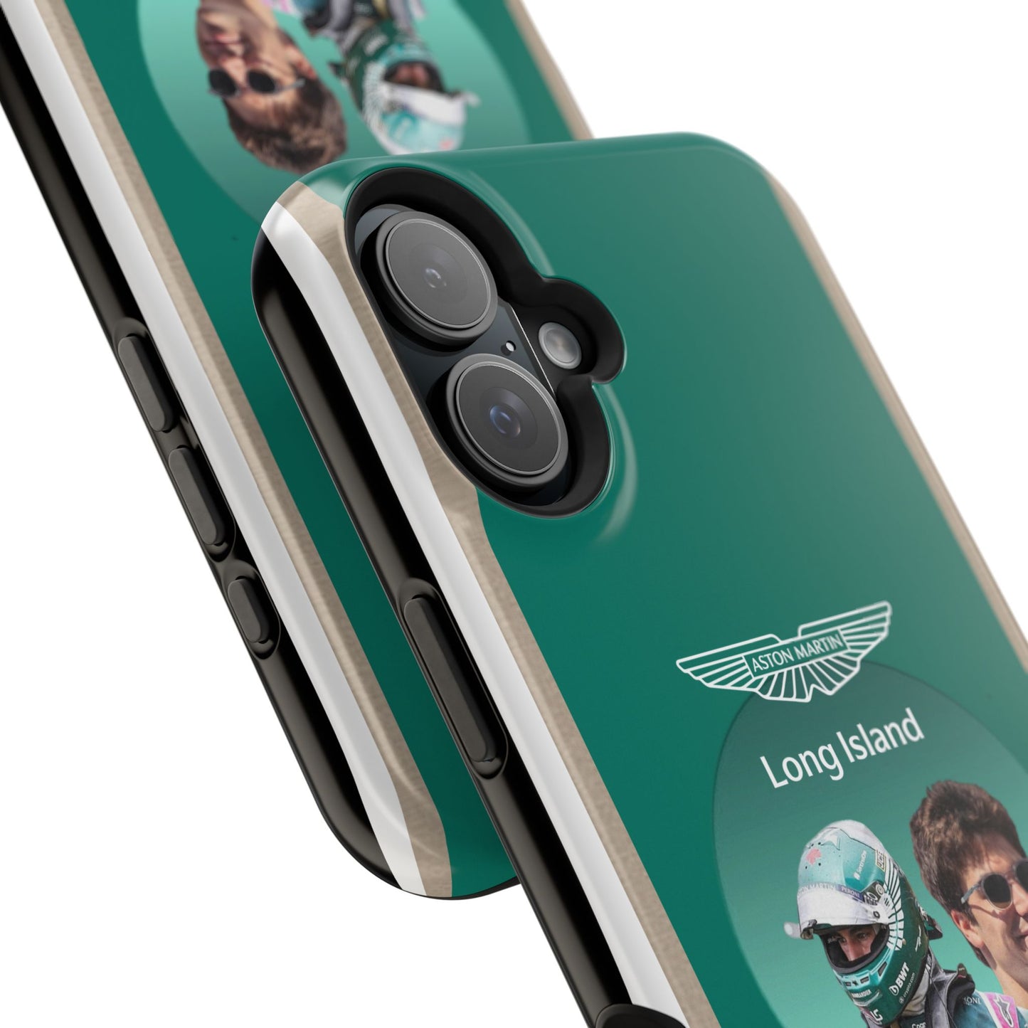 Aston Martin Long Island F1 inspired Lance Stroll Impact-Resistant Phone Case - Sleek & Stylish