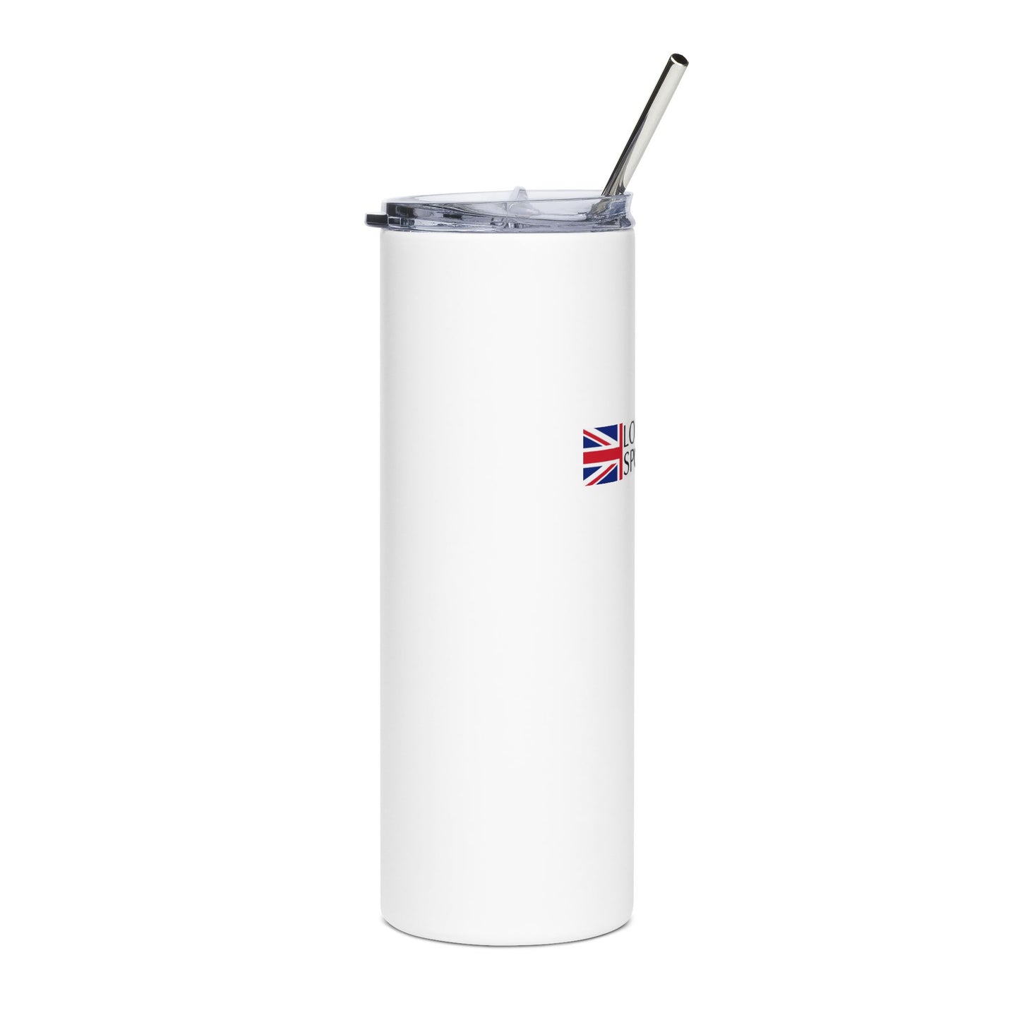 Long Island Sports Cars W Skinny Tumbler with Straw 20oz - Sleek Travel Mug for Car Enthusiasts