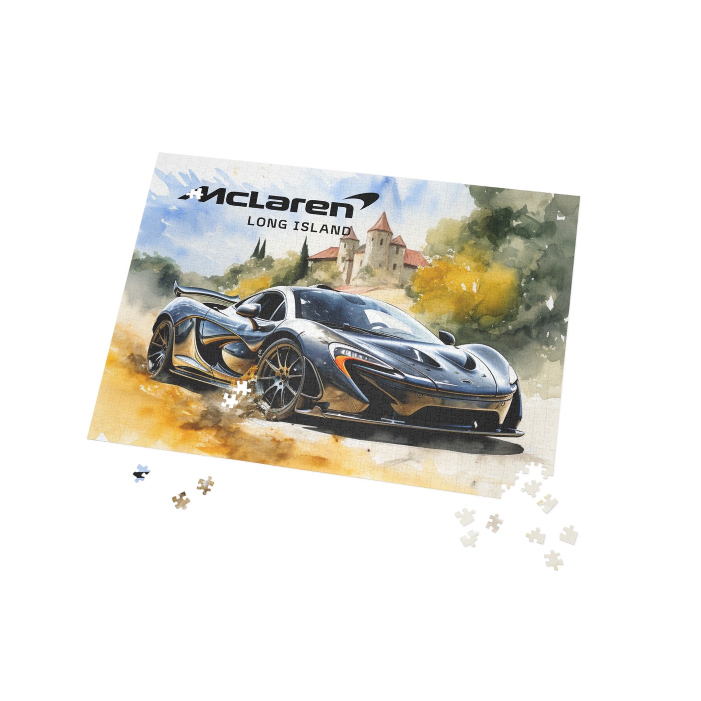 McLaren Long Island P1 Inspired Puzzle - 96, 252, 500, 1000-Piece Options