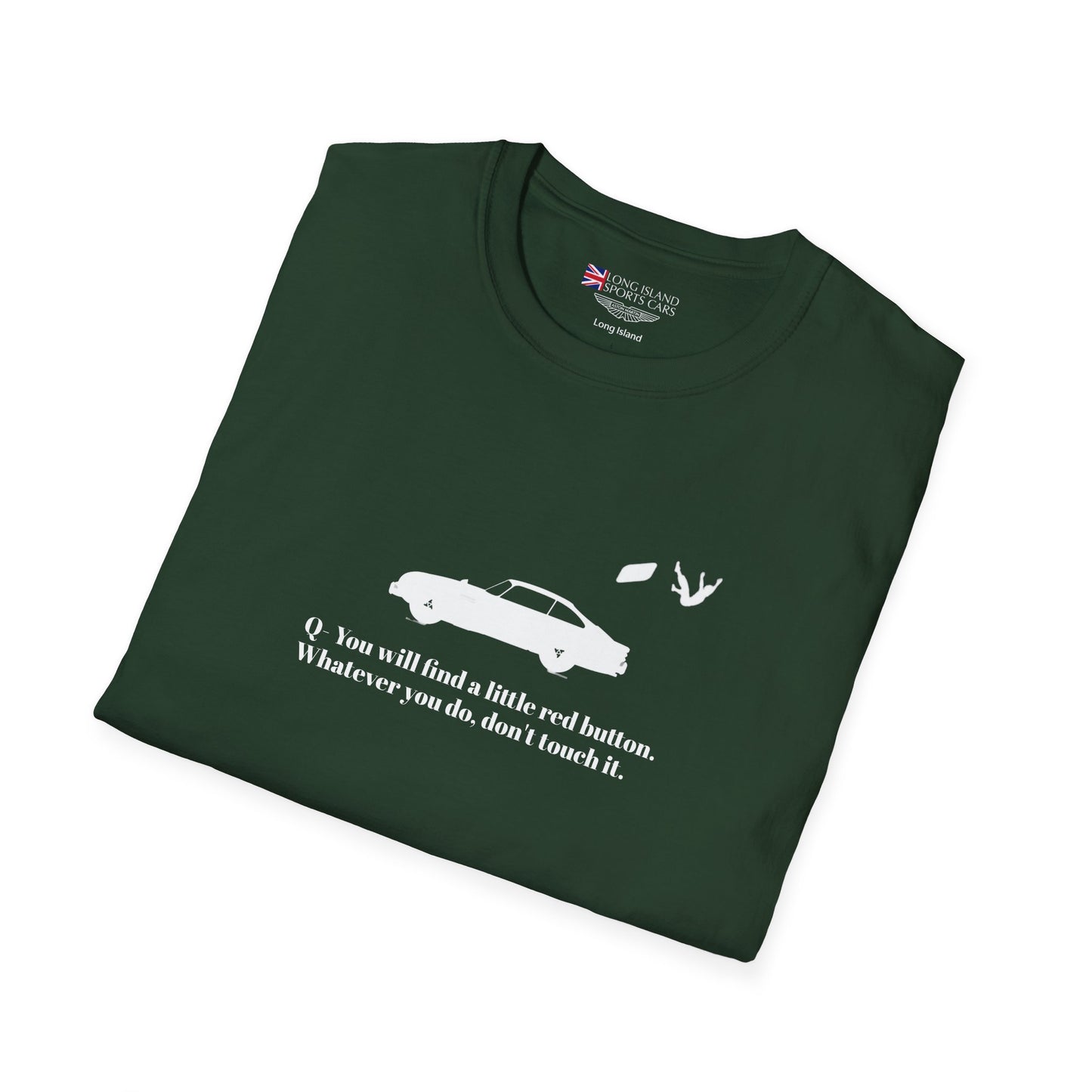 Whatever you do, don't touch it. Bond-Inspired Unisex T-Shirt