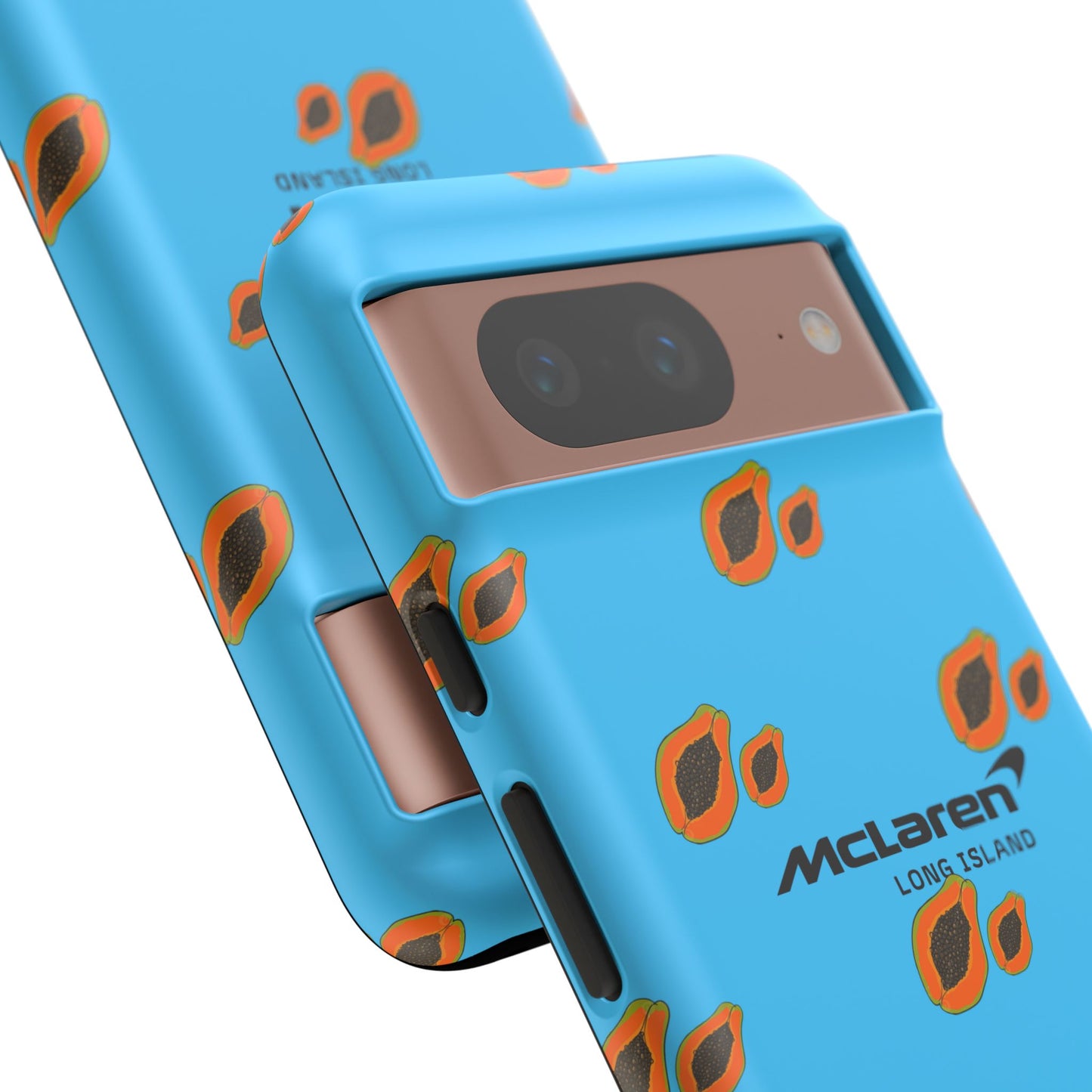 McLaren Long Island Team Papaya Impact-Resistant Phone Case - Sleek & Stylish