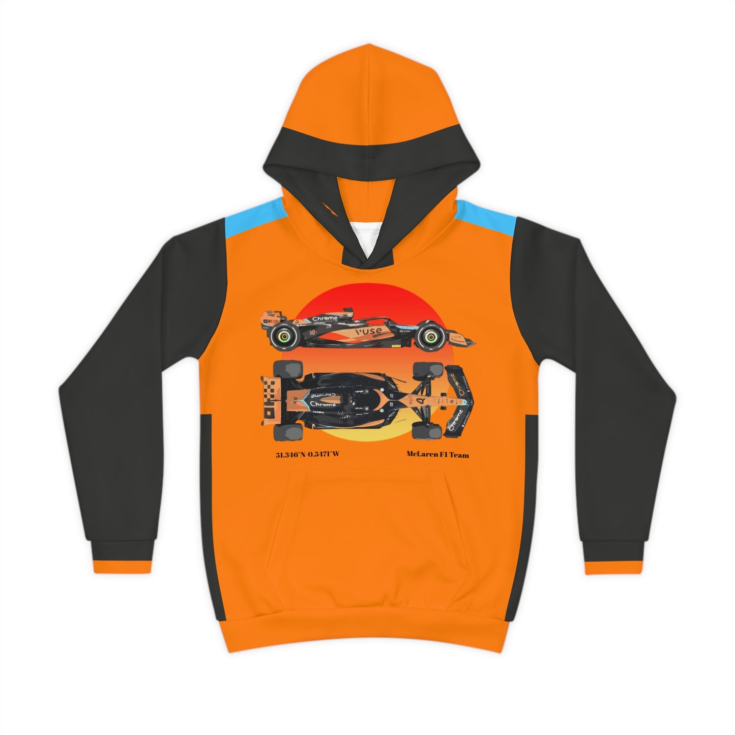 McLaren Long Island F1 inspired Children's Hoodie - Comfort and Style for Kids