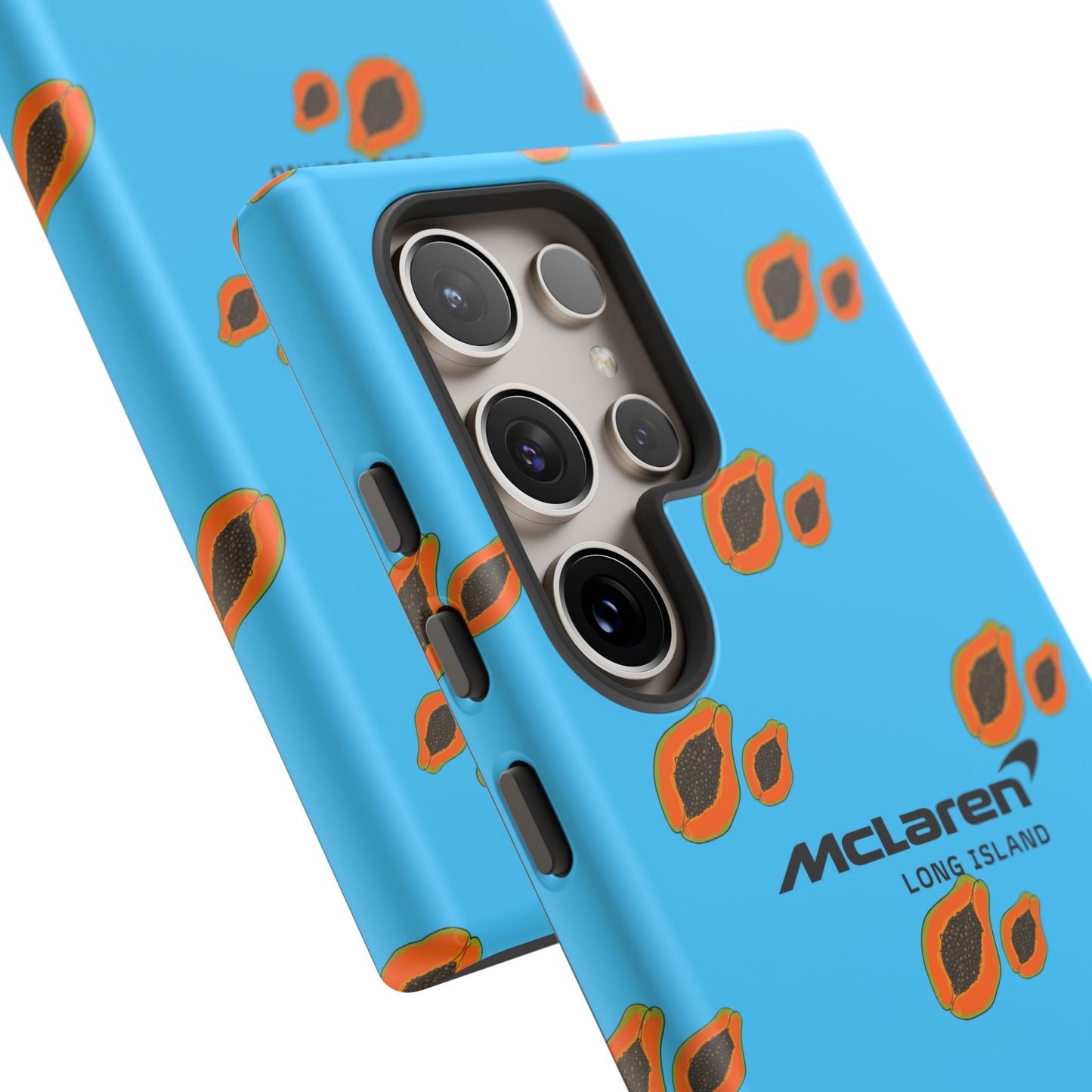 McLaren Long Island Team Papaya Impact-Resistant Phone Case - Sleek & Stylish