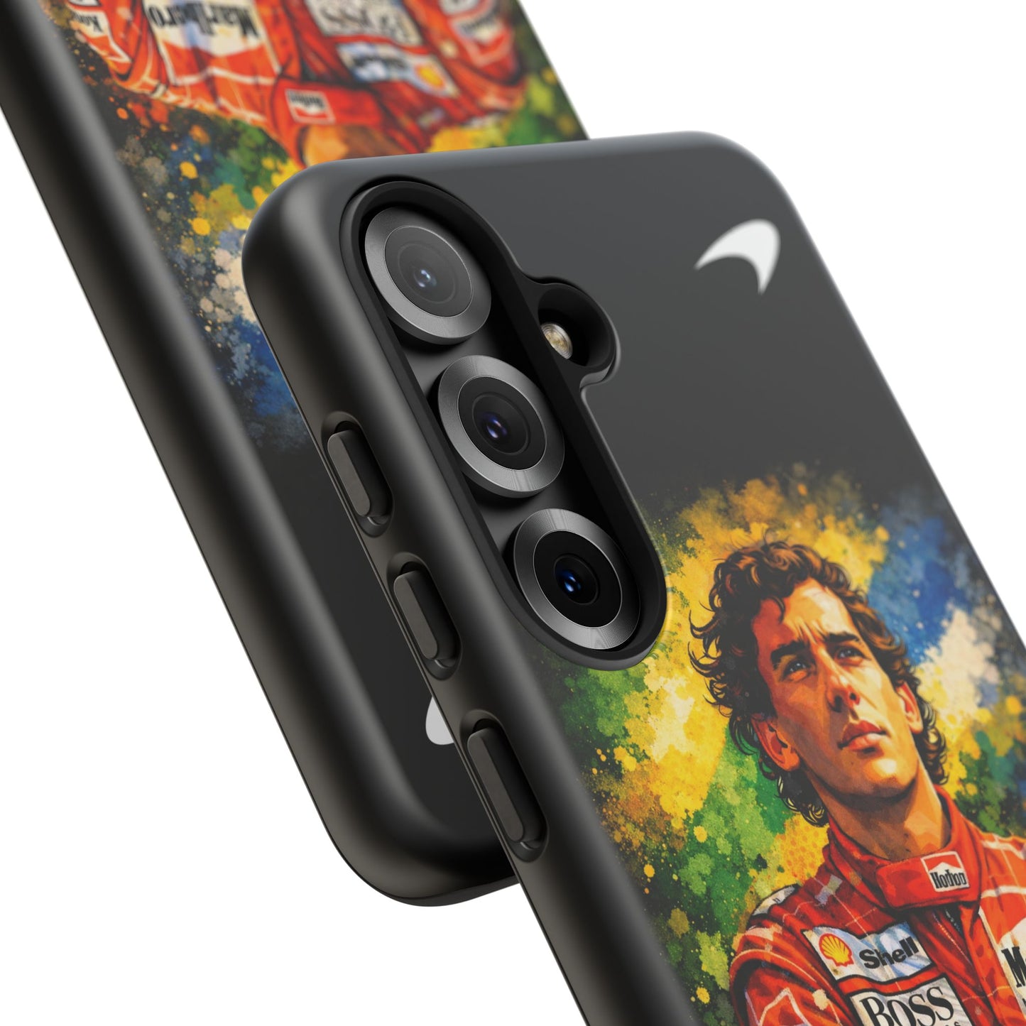 McLaren Long Island "Always Senna" Ayrton Senna Inspired Impact-Resistant Phone Case | Durable Protection for Car Enthusiasts