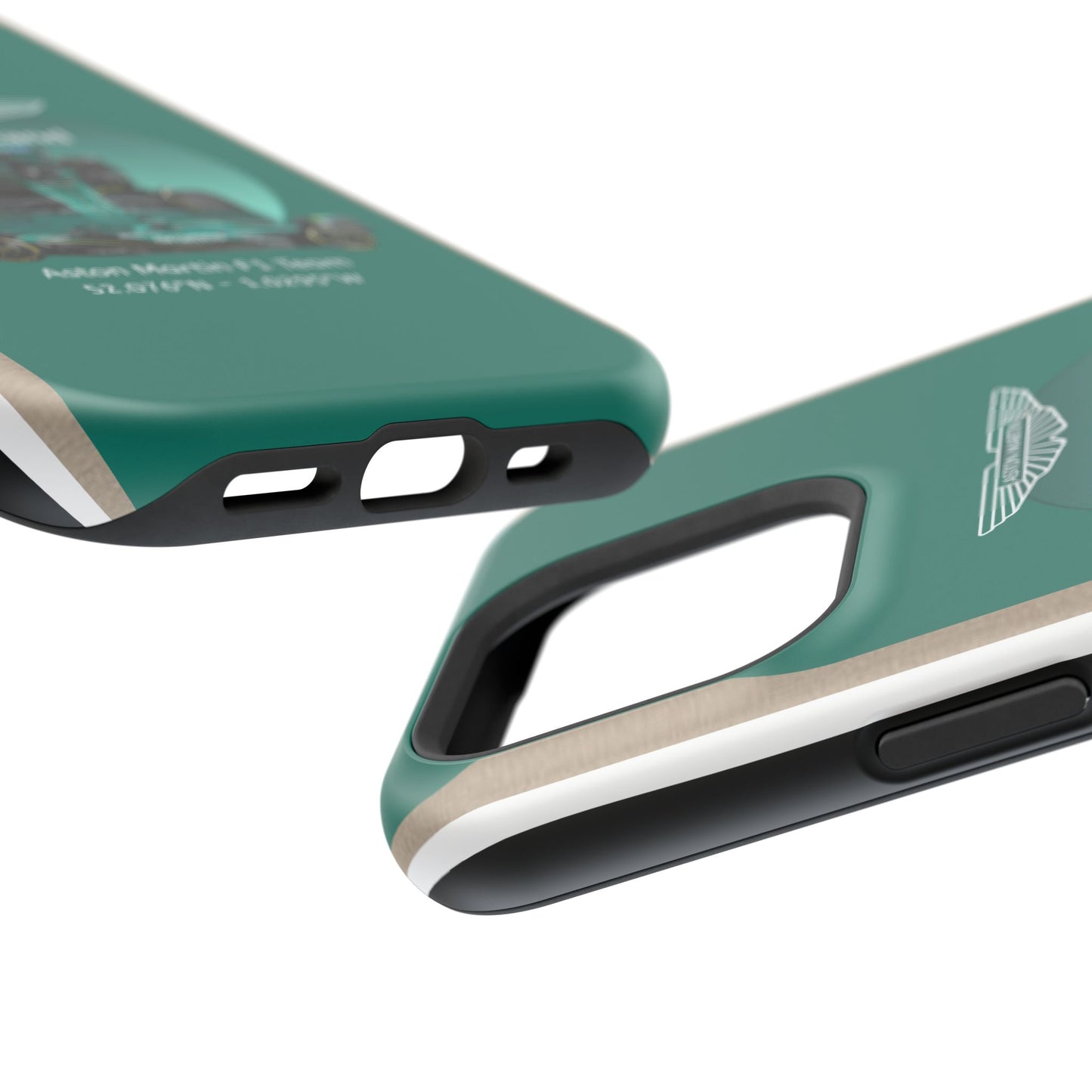 Aston Martin Long Island Formula 1 inspired Impact-Resistant Phone Case - Sleek & Stylish