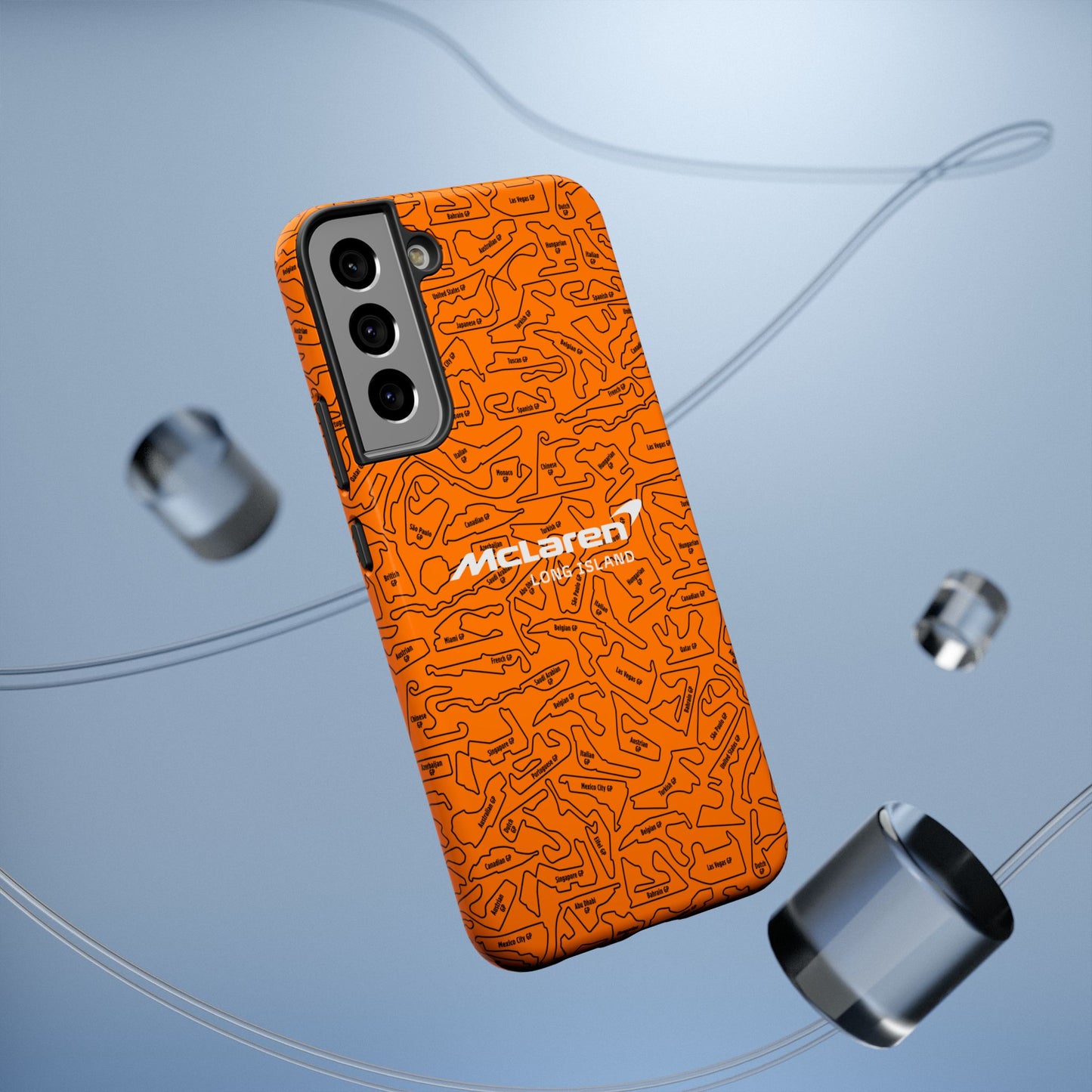 McLaren Long Island F1 race Track Inspired Impact-Resistant Phone Case