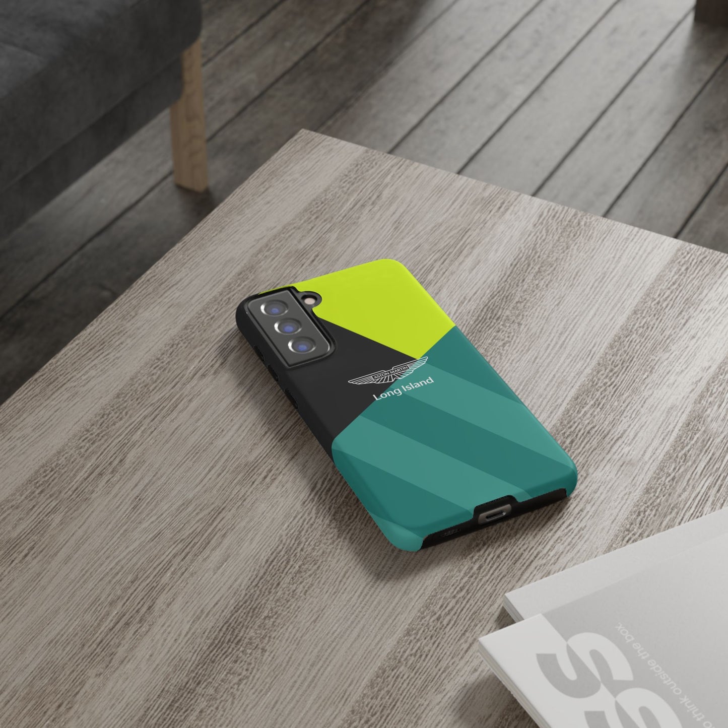 Aston Martin Long Island Impact-Resistant Phone Case | Durable Protection for Car Enthusiasts