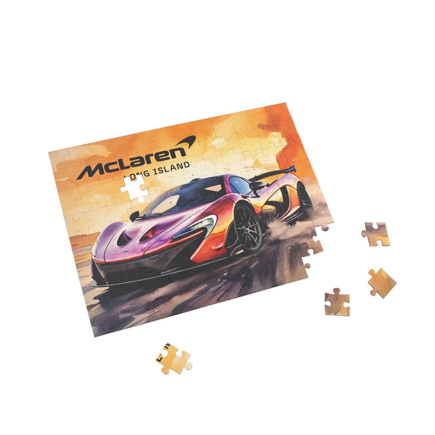 McLaren Long Island  P1 inspired Puzzle - 96, 252, 500, 1000-Piece Options