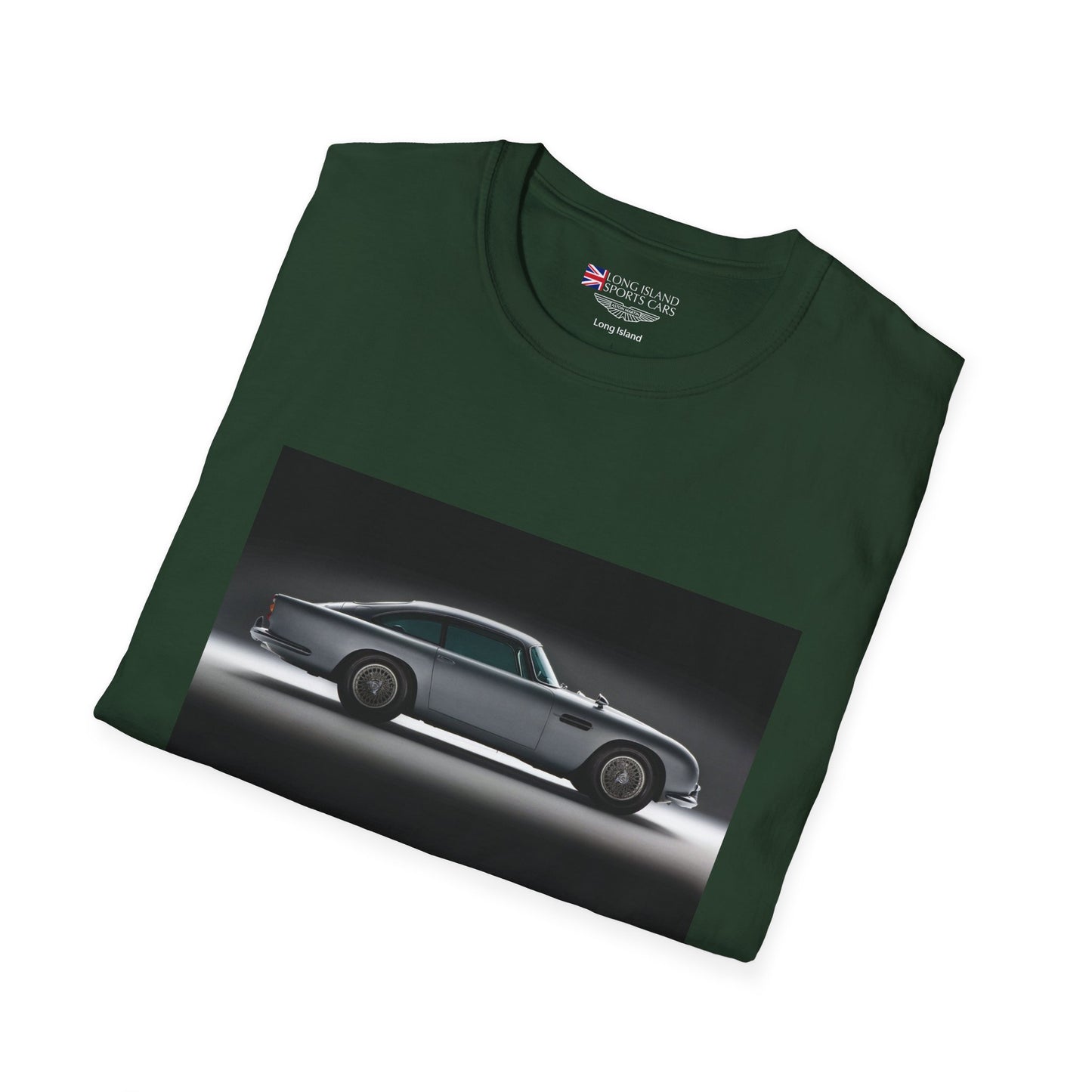 Aston Martin Long Island DB5 Bond-Inspired Unisex T-Shirt