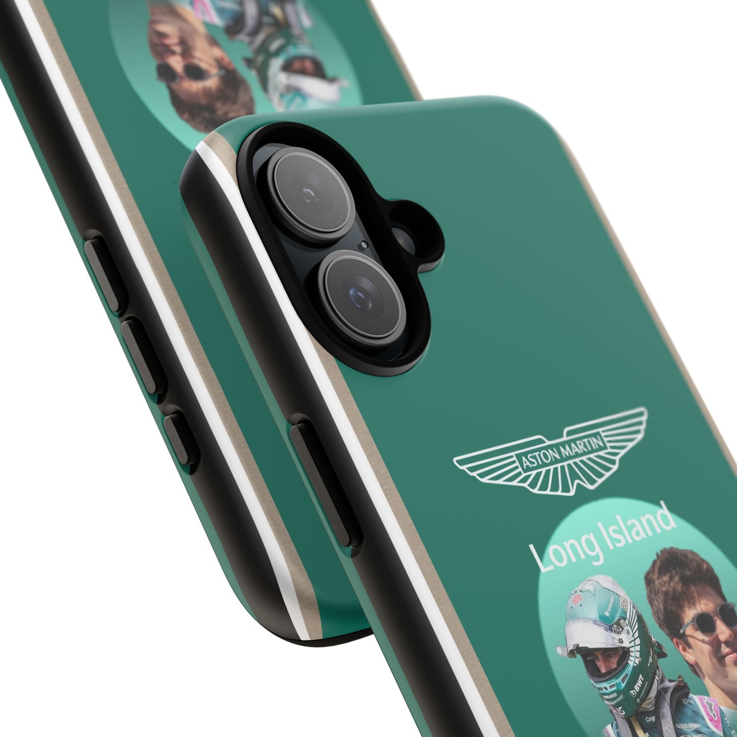 Aston Martin Long Island F1 inspired Lance Stroll Impact-Resistant Phone Case - Sleek & Stylish