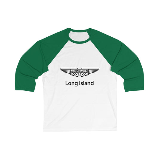 Aston Martin Long island / Lance Stroll F1 Team Inspired Stylish Unisex Baseball Tee, Casual Retro Top