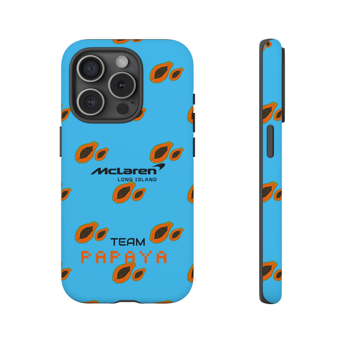 McLaren Long Island Team Papaya Impact-Resistant Phone Case - Sleek & Stylish