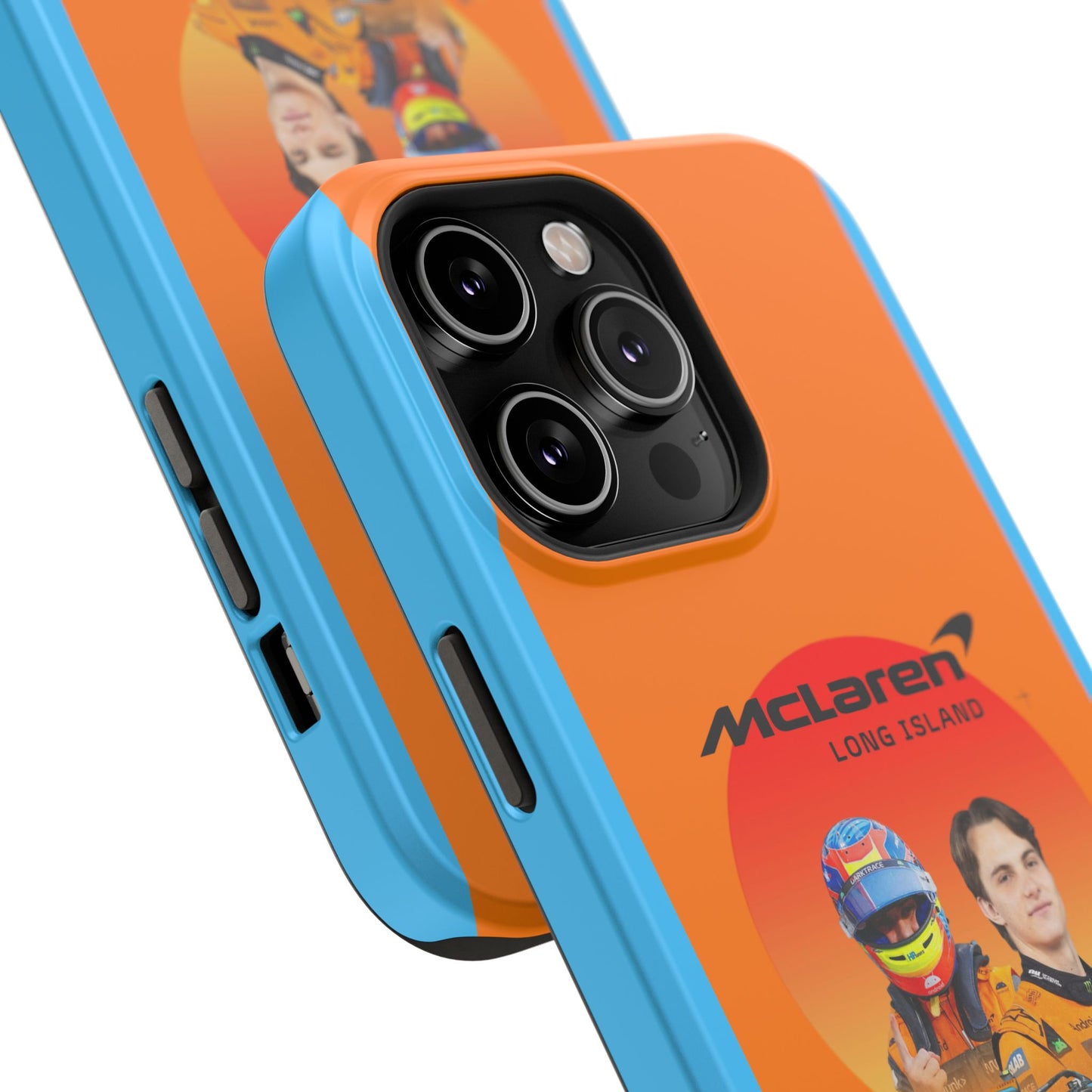 McLaren Long Island McLaren F1 inspired Oscar Piastri Impact-Resistant Phone Case - Sleek & Stylish