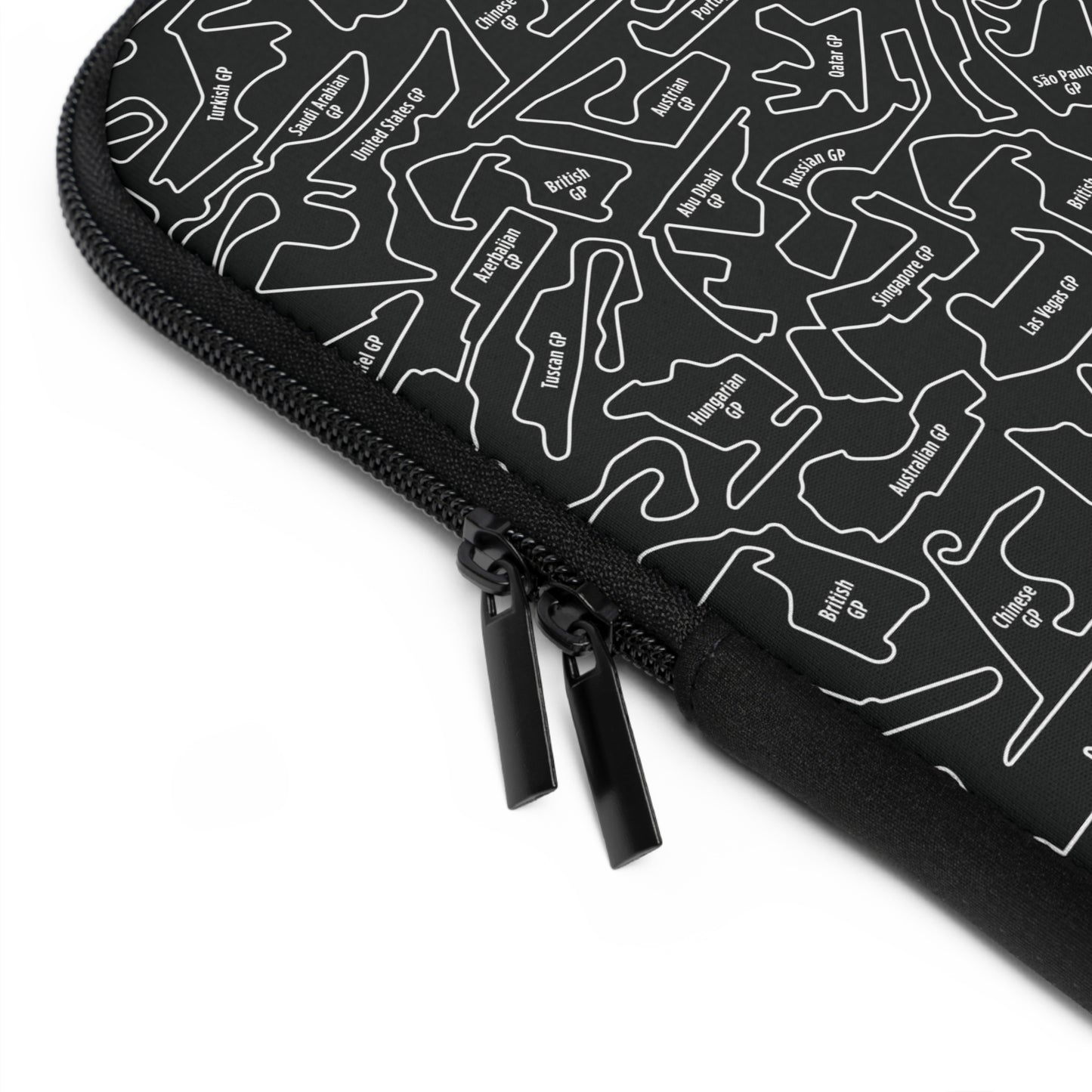 Long Island Sports Cars F1 Racetrack Laptop Sleeve