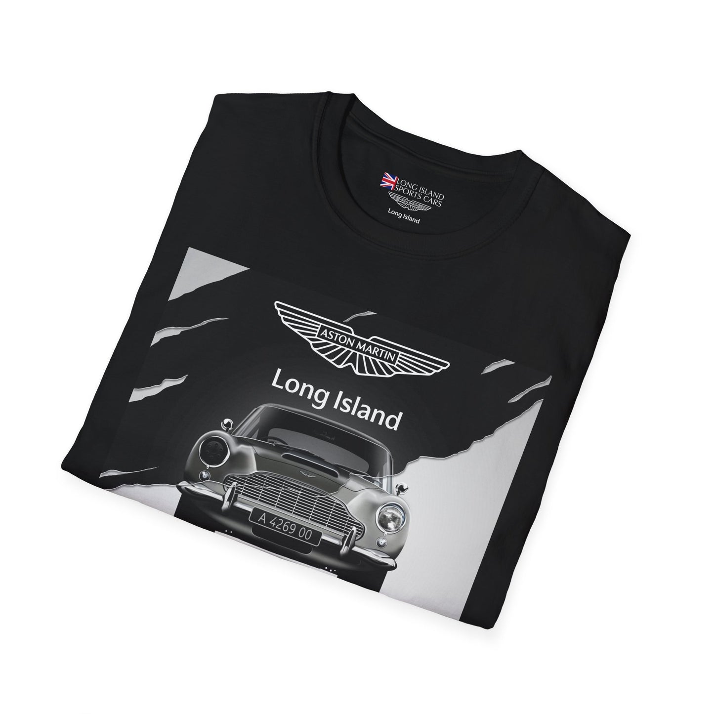 Aston Martin Long Island DB5 Goldfinger Bond-Inspired Unisex T-Shirt