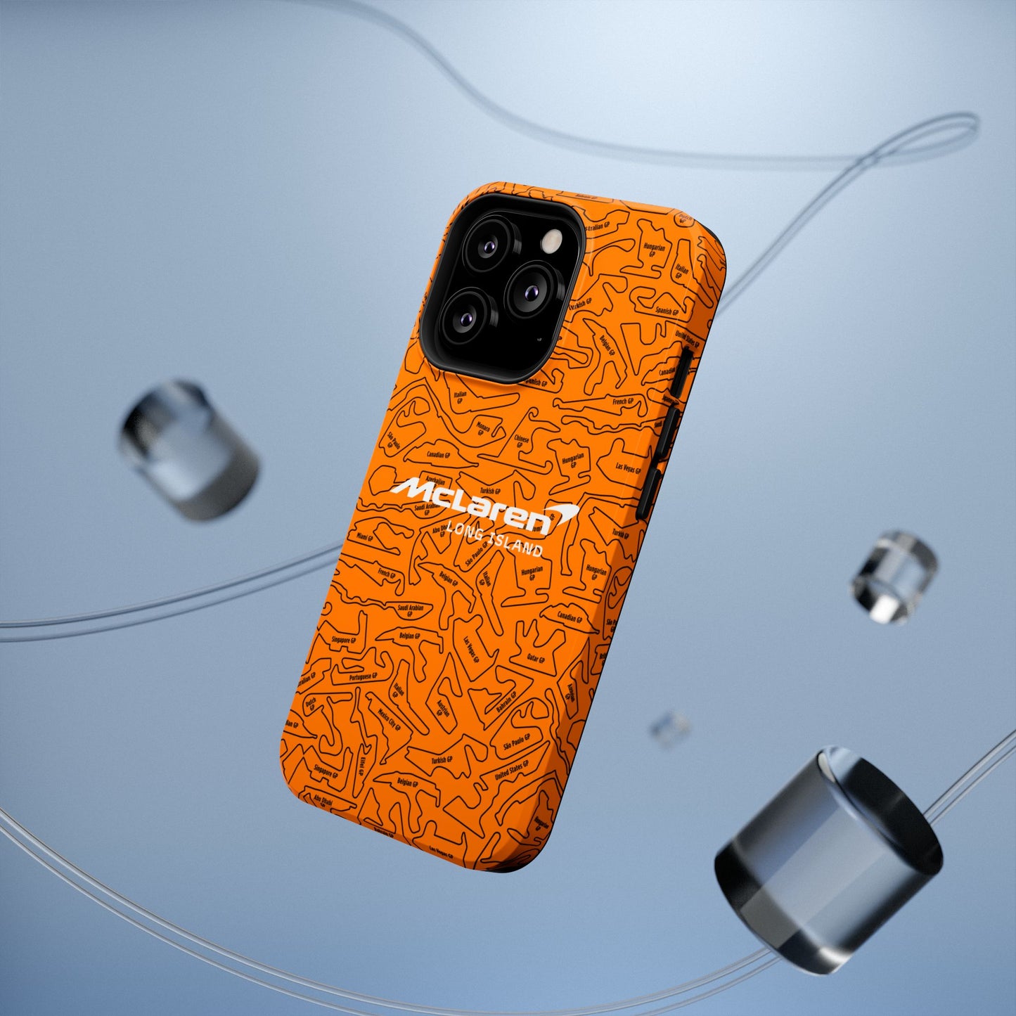 McLaren Long Island F1 race Track Inspired Impact-Resistant Phone Case