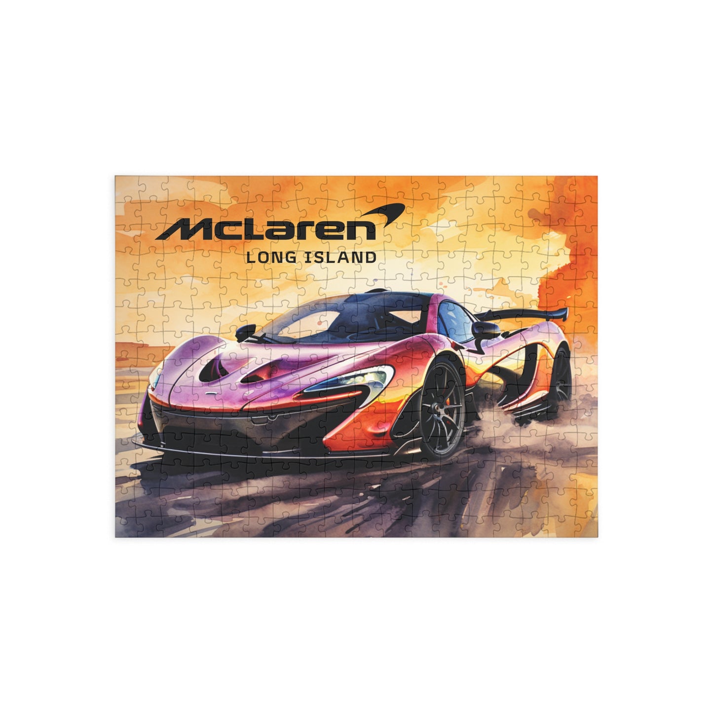 McLaren Long Island  P1 inspired Puzzle - 96, 252, 500, 1000-Piece Options