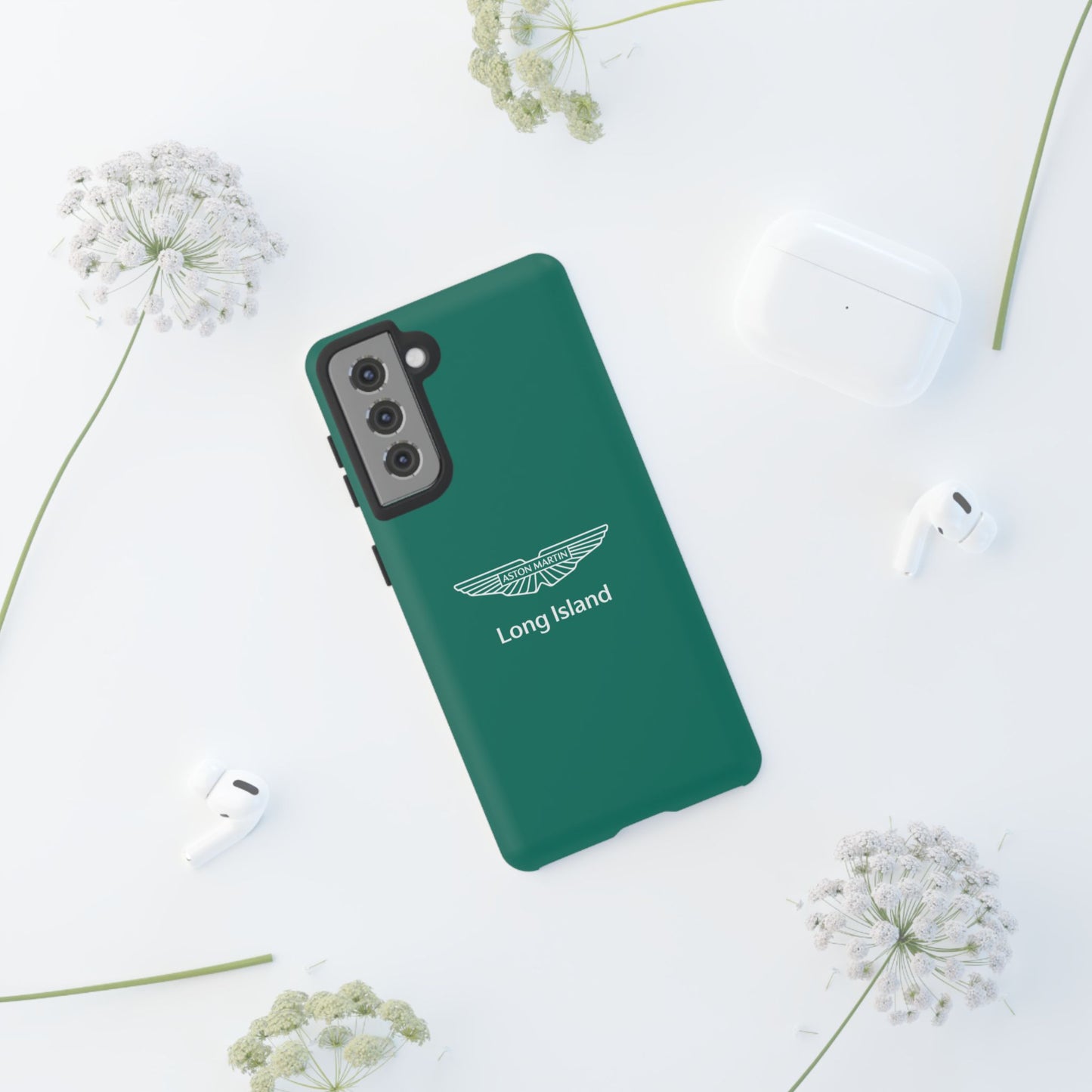 Aston Martin Long Island Impact-Resistant Phone Case | Durable Protection for Car Enthusiasts