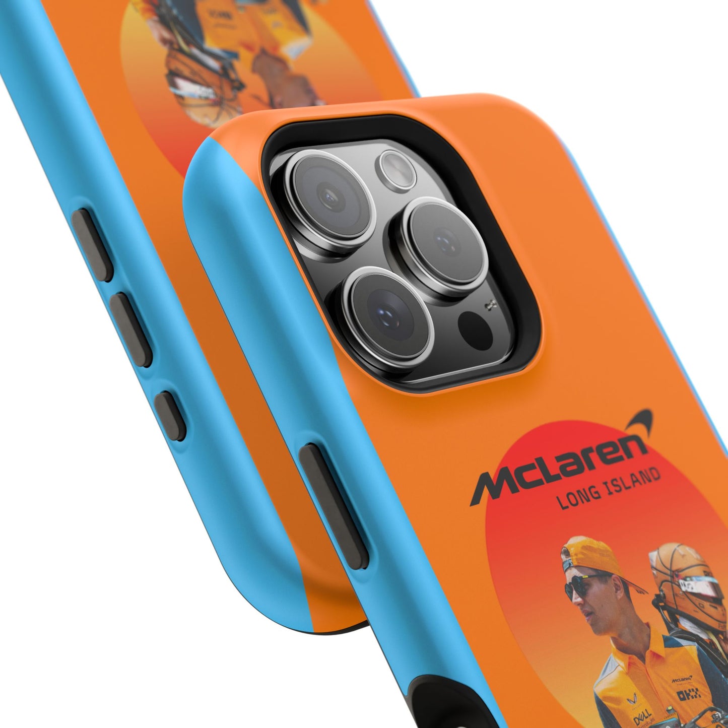 McLaren Long Island McLaren F1 inspired Lando Norris Impact-Resistant Phone Case - Sleek & Stylish