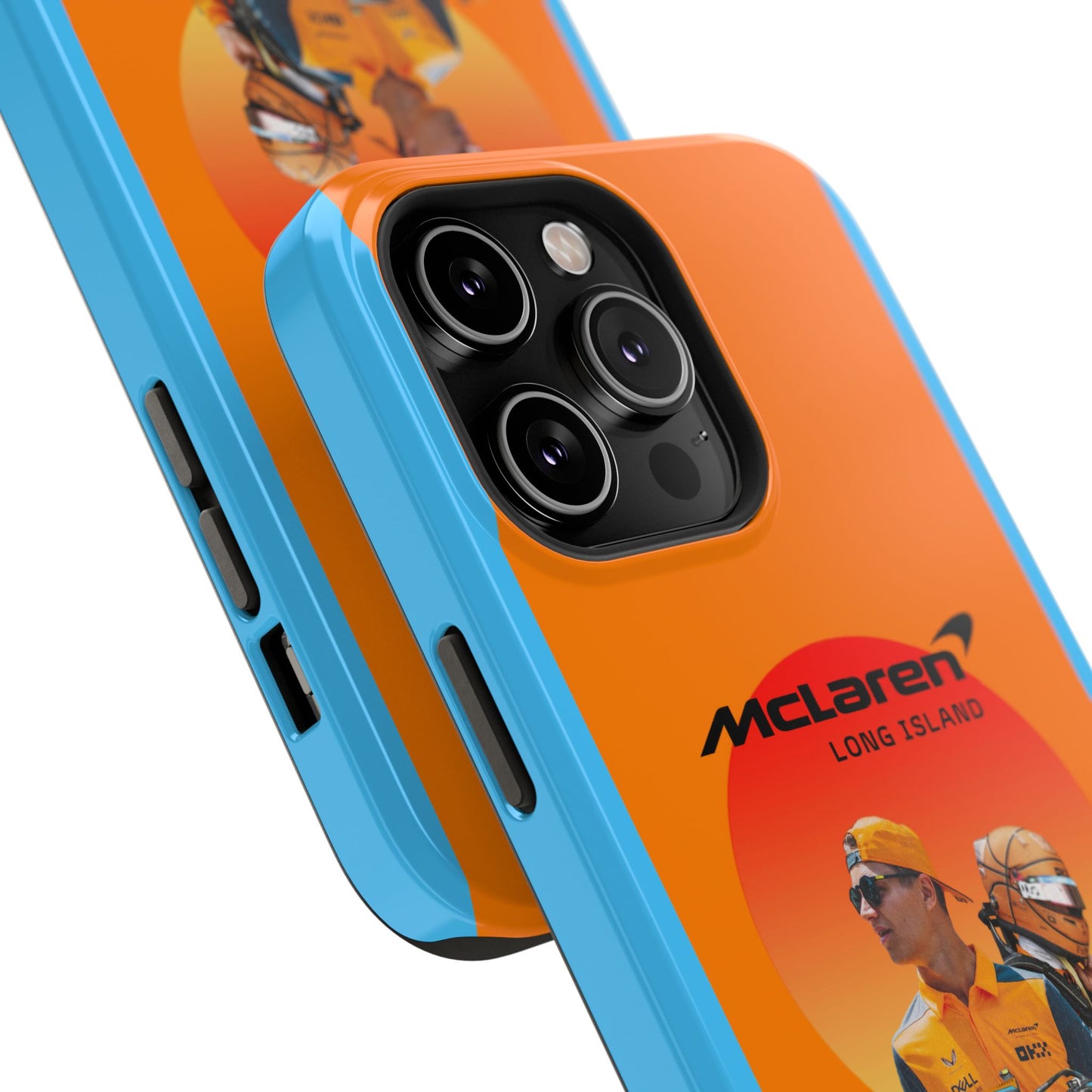 McLaren Long Island McLaren F1 inspired Lando Norris Impact-Resistant Phone Case - Sleek & Stylish