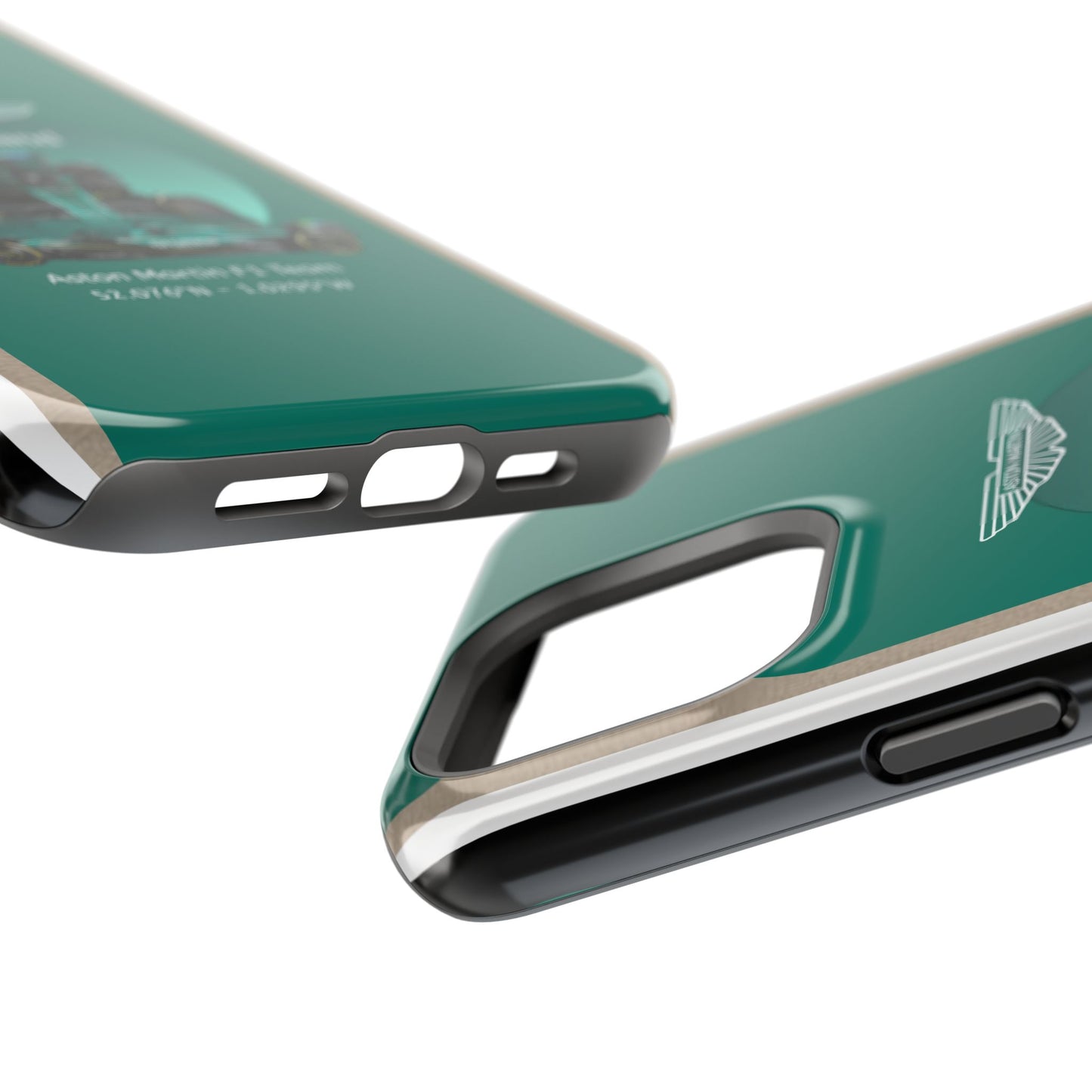 Aston Martin Long Island Formula 1 inspired Impact-Resistant Phone Case - Sleek & Stylish