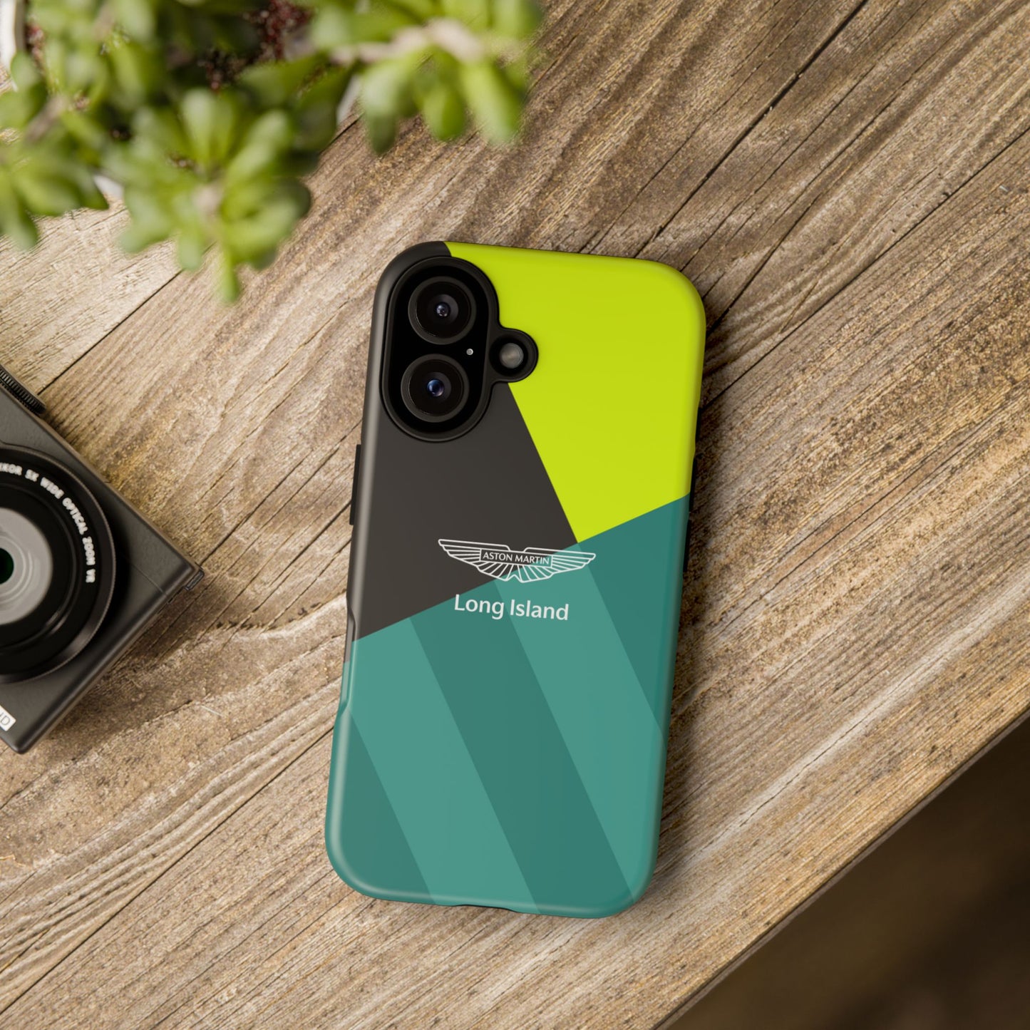 Aston Martin Long Island Impact-Resistant Phone Case | Durable Protection for Car Enthusiasts
