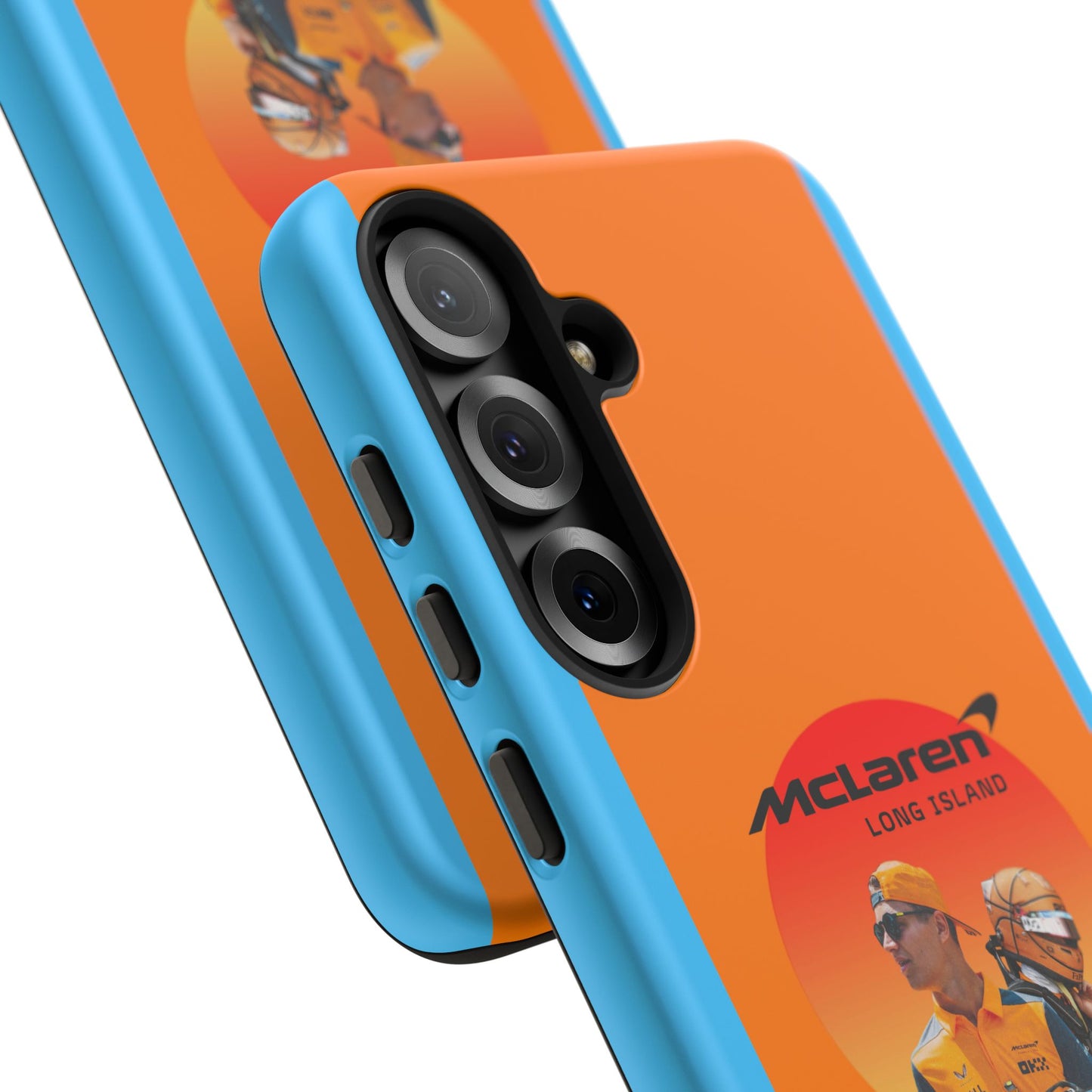 McLaren Long Island McLaren F1 inspired Lando Norris Impact-Resistant Phone Case - Sleek & Stylish