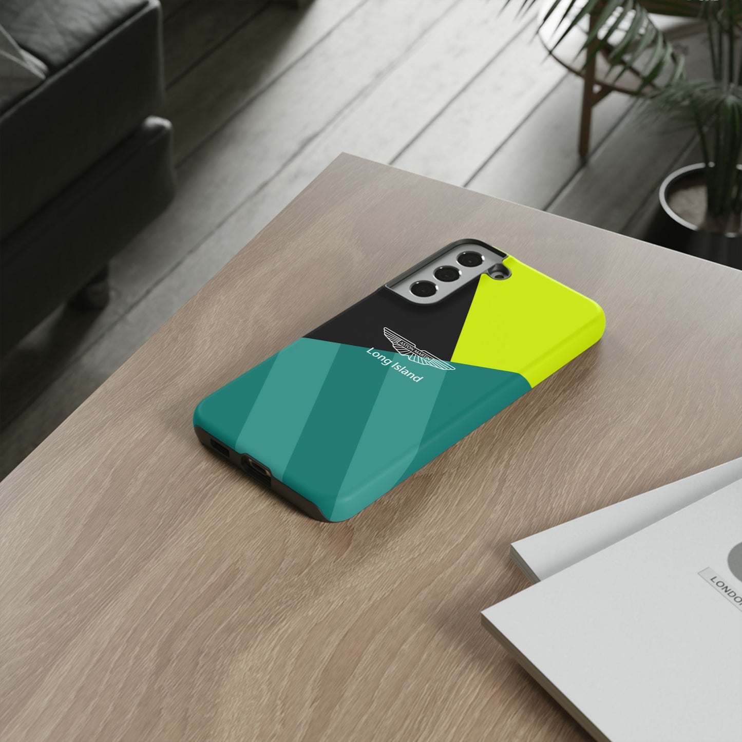 Aston Martin Long Island Impact-Resistant Phone Case | Durable Protection for Car Enthusiasts