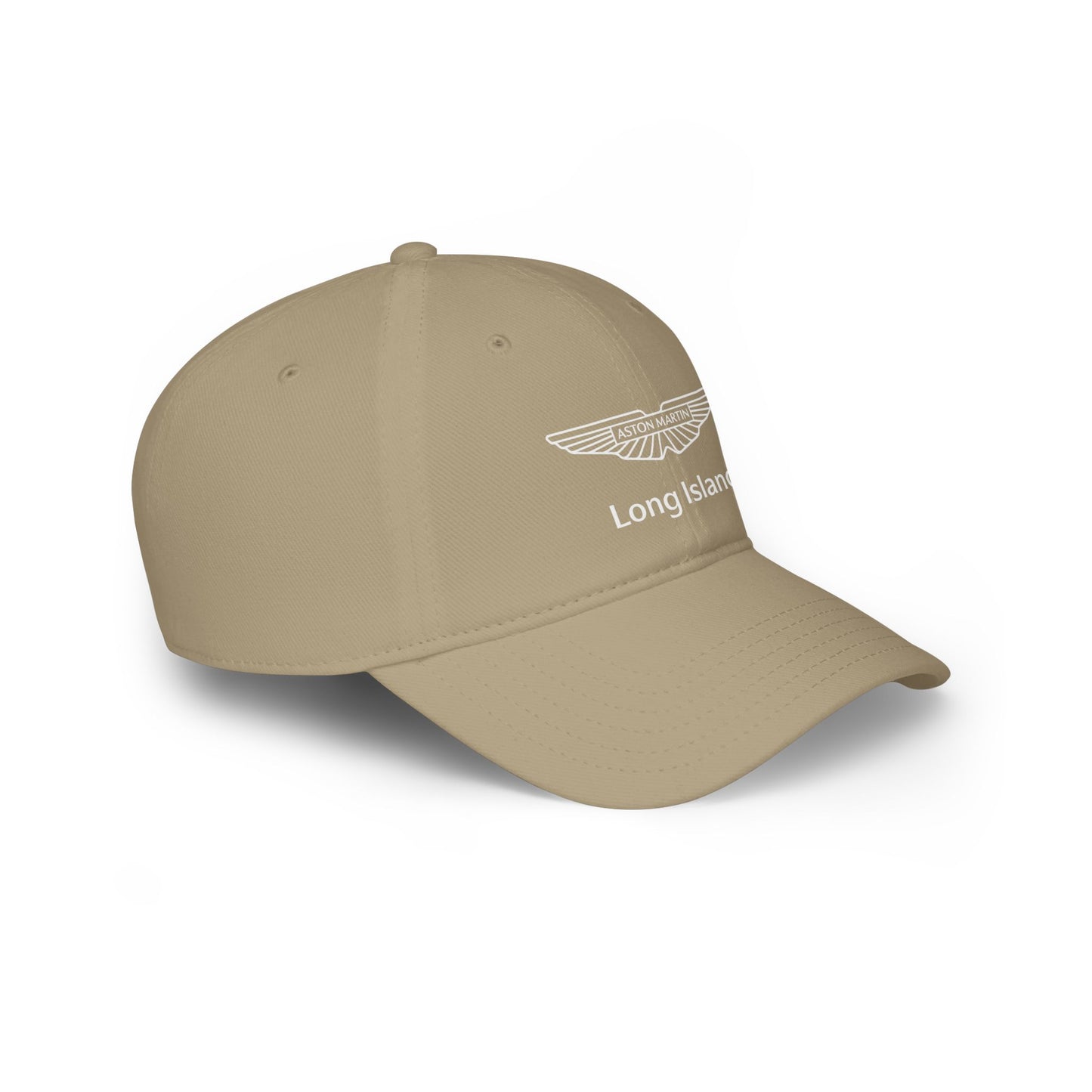 Aston Martin Long Island Stylish Low Profile Baseball Cap / Khaki