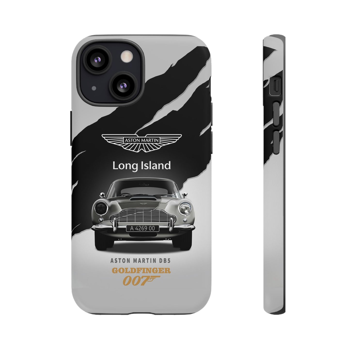 Aston Martin Long Island Phone Case Aston Martin DB5 Goldfinger 007 inspired Phone case (iPhone 8-17)