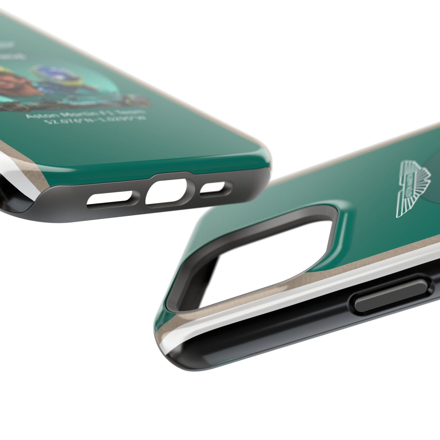 Aston Martin Long Island F1 inspired Fernando Alonso Impact-Resistant Phone Case - Sleek & Stylish