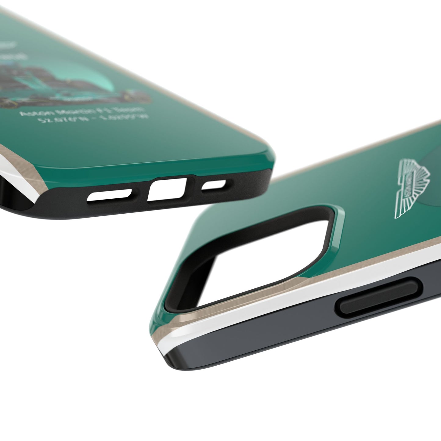 Aston Martin Long Island Formula 1 inspired Impact-Resistant Phone Case - Sleek & Stylish