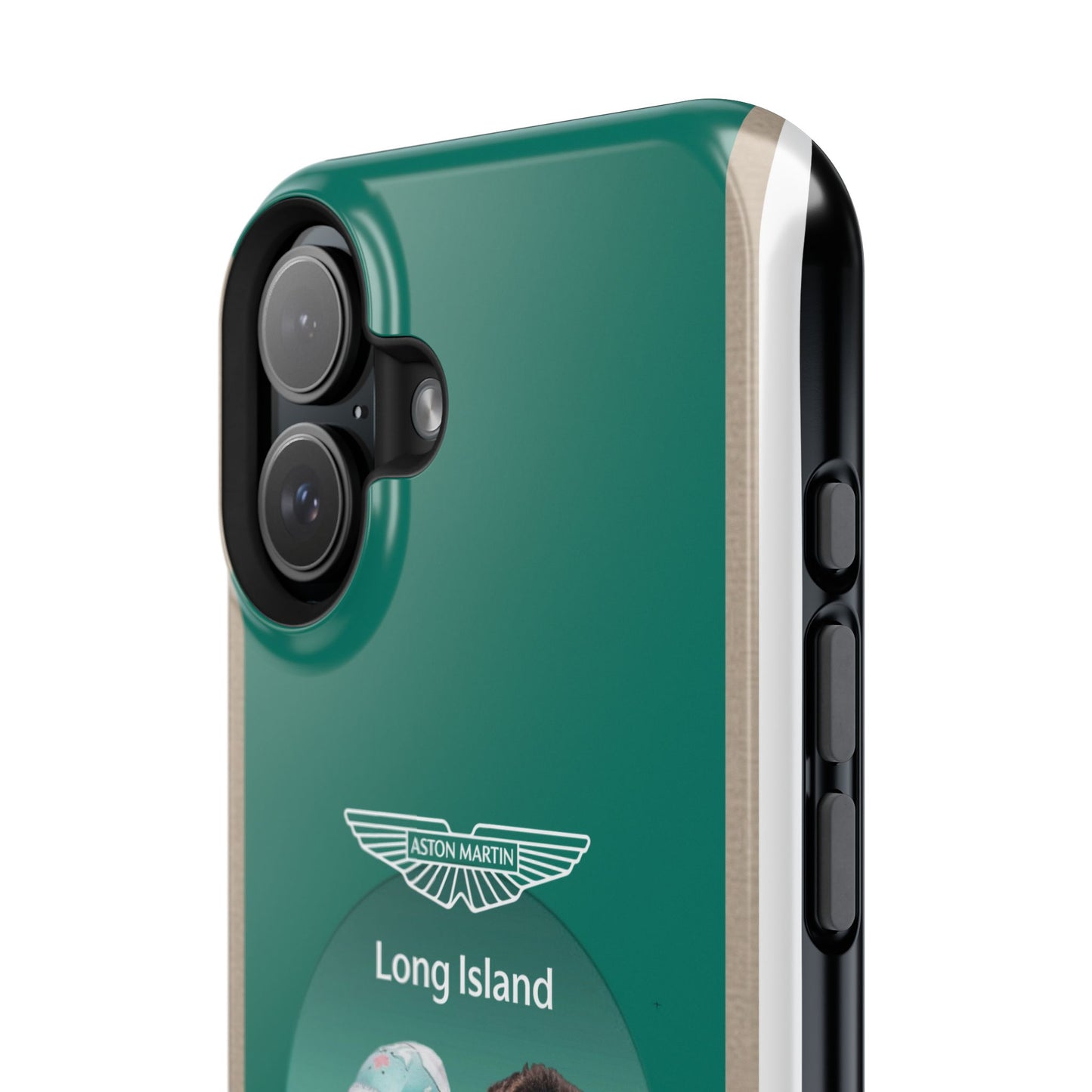 Aston Martin Long Island F1 inspired Lance Stroll Impact-Resistant Phone Case - Sleek & Stylish