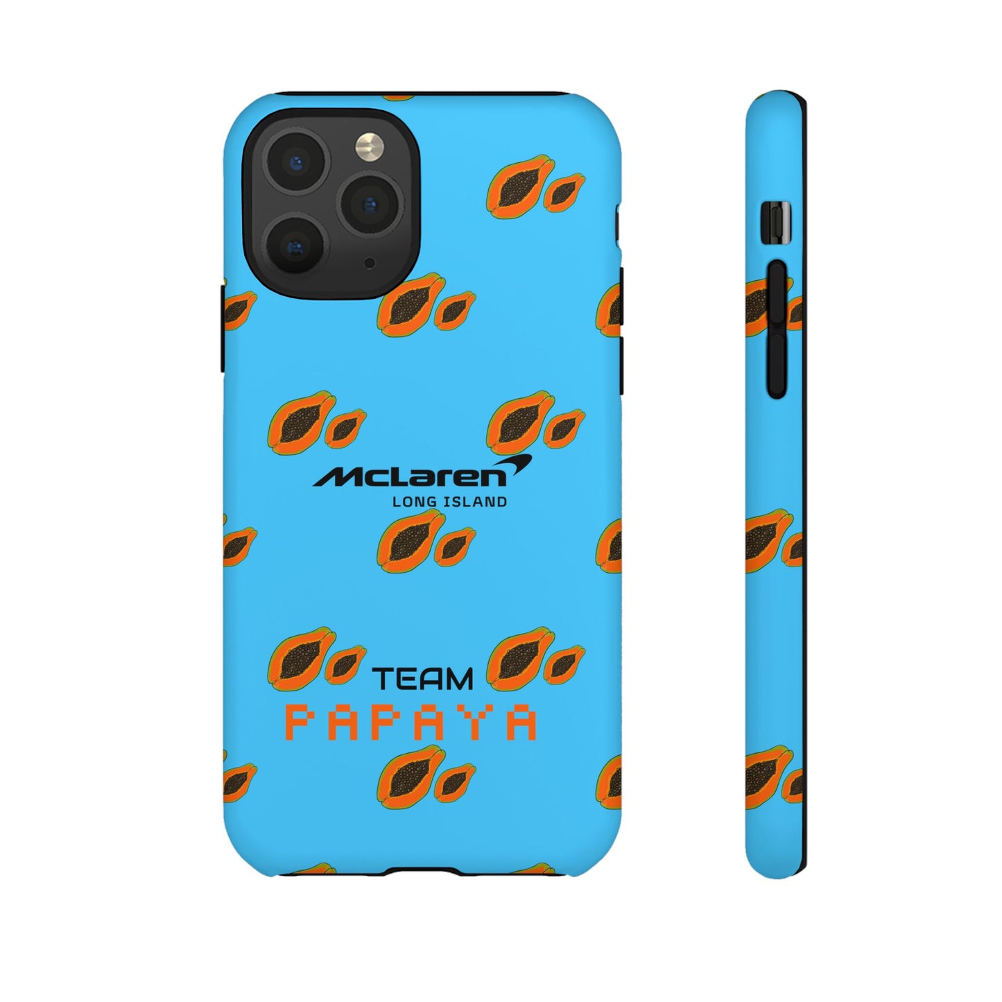 McLaren Long Island Team Papaya Impact-Resistant Phone Case - Sleek & Stylish