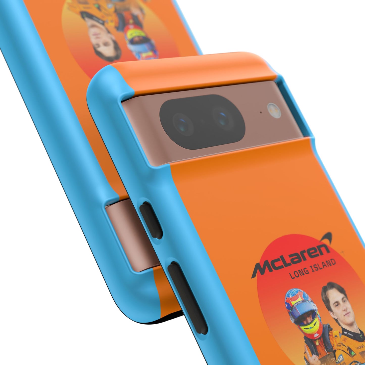 McLaren Long Island McLaren F1 inspired Oscar Piastri Impact-Resistant Phone Case - Sleek & Stylish