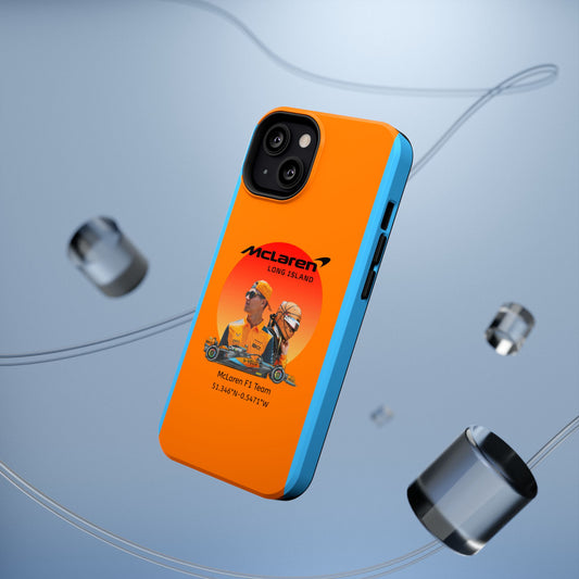 McLaren Long Island McLaren F1 inspired Lando Norris Impact-Resistant Phone Case - Sleek & Stylish