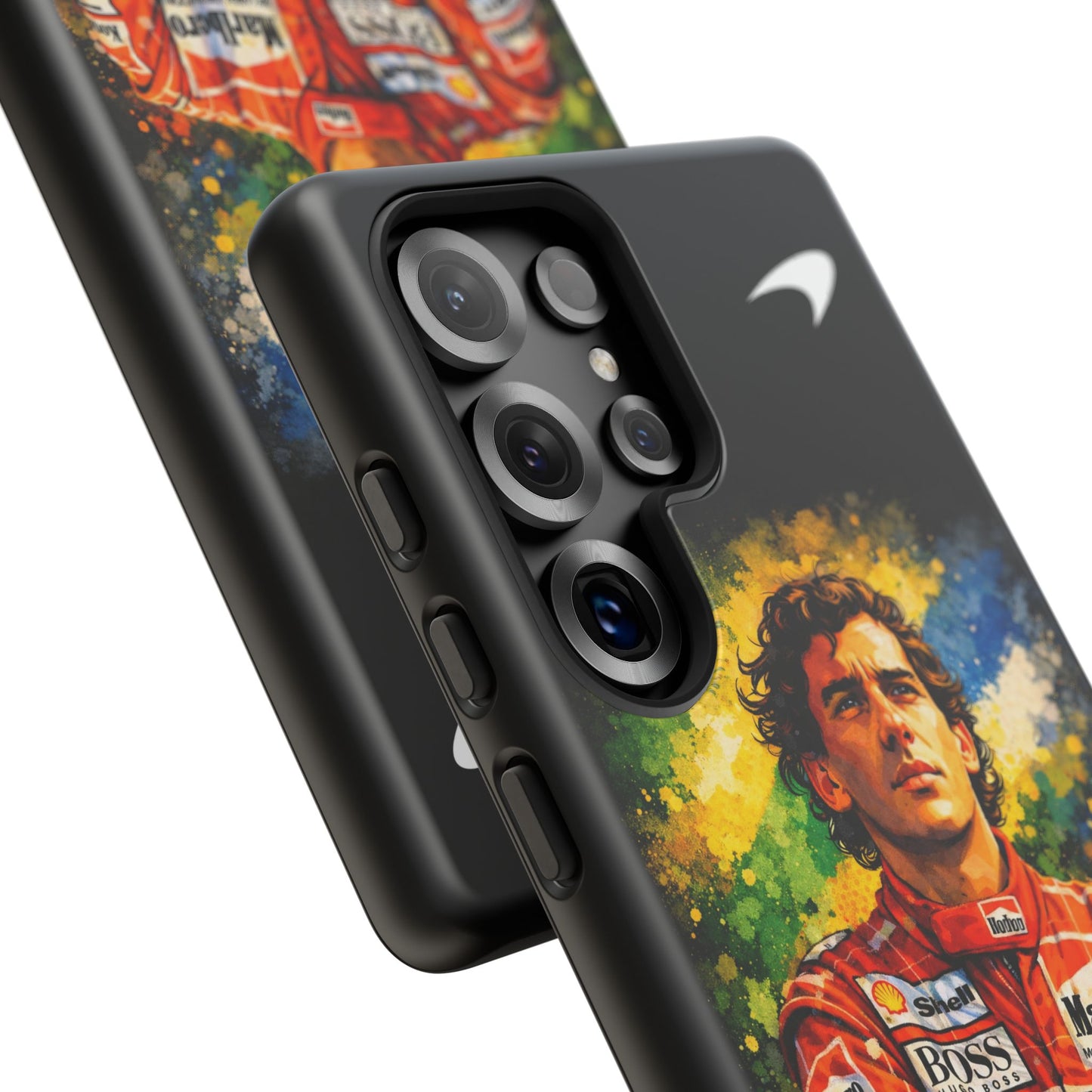 McLaren Long Island "Always Senna" Ayrton Senna Inspired Impact-Resistant Phone Case | Durable Protection for Car Enthusiasts