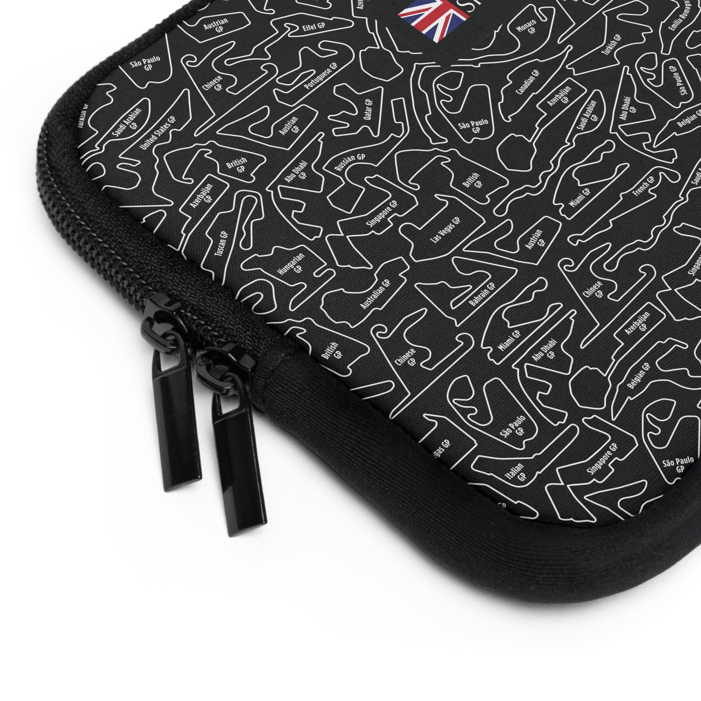 Long Island Sports Cars F1 Racetrack Laptop Sleeve