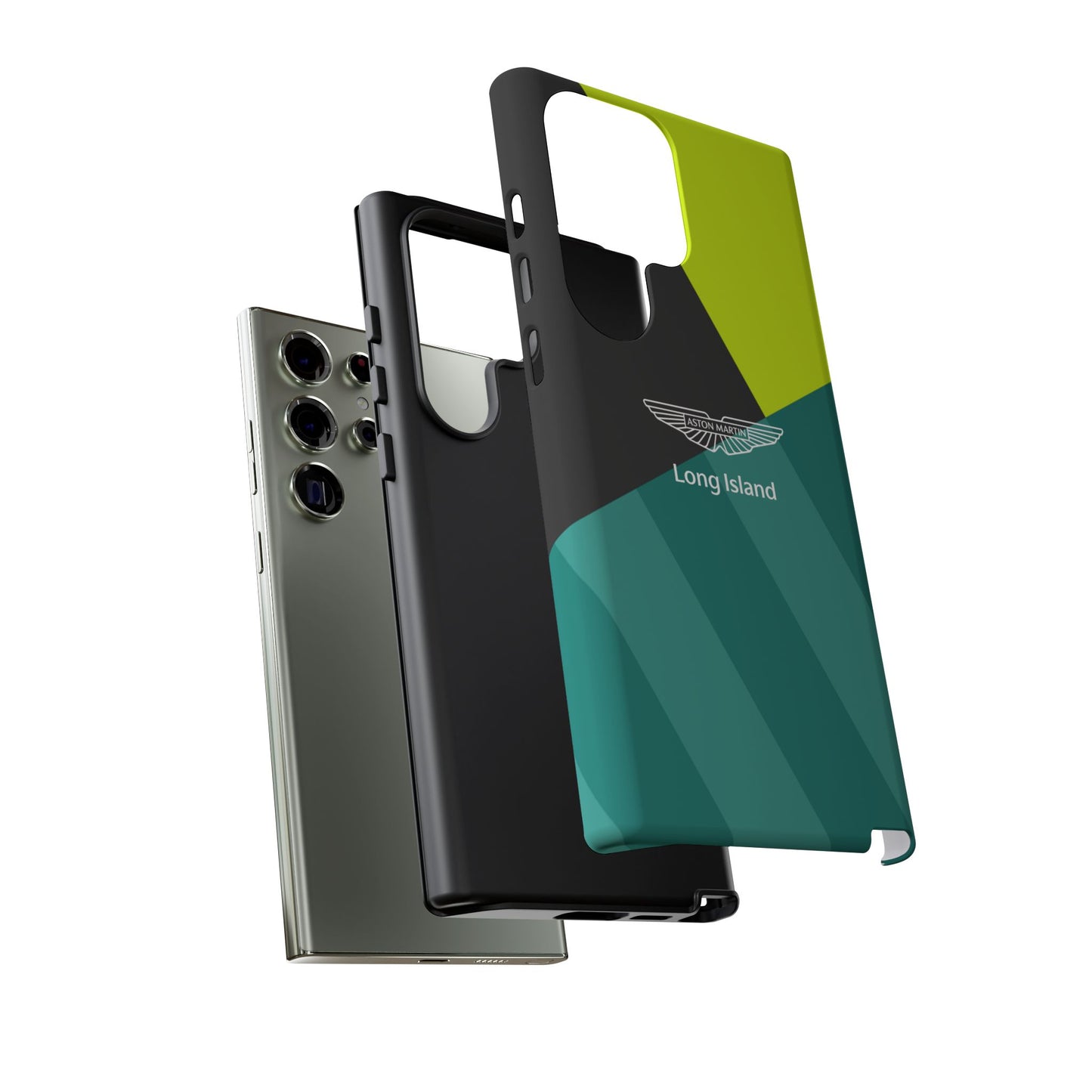 Aston Martin Long Island Impact-Resistant Phone Case | Durable Protection for Car Enthusiasts
