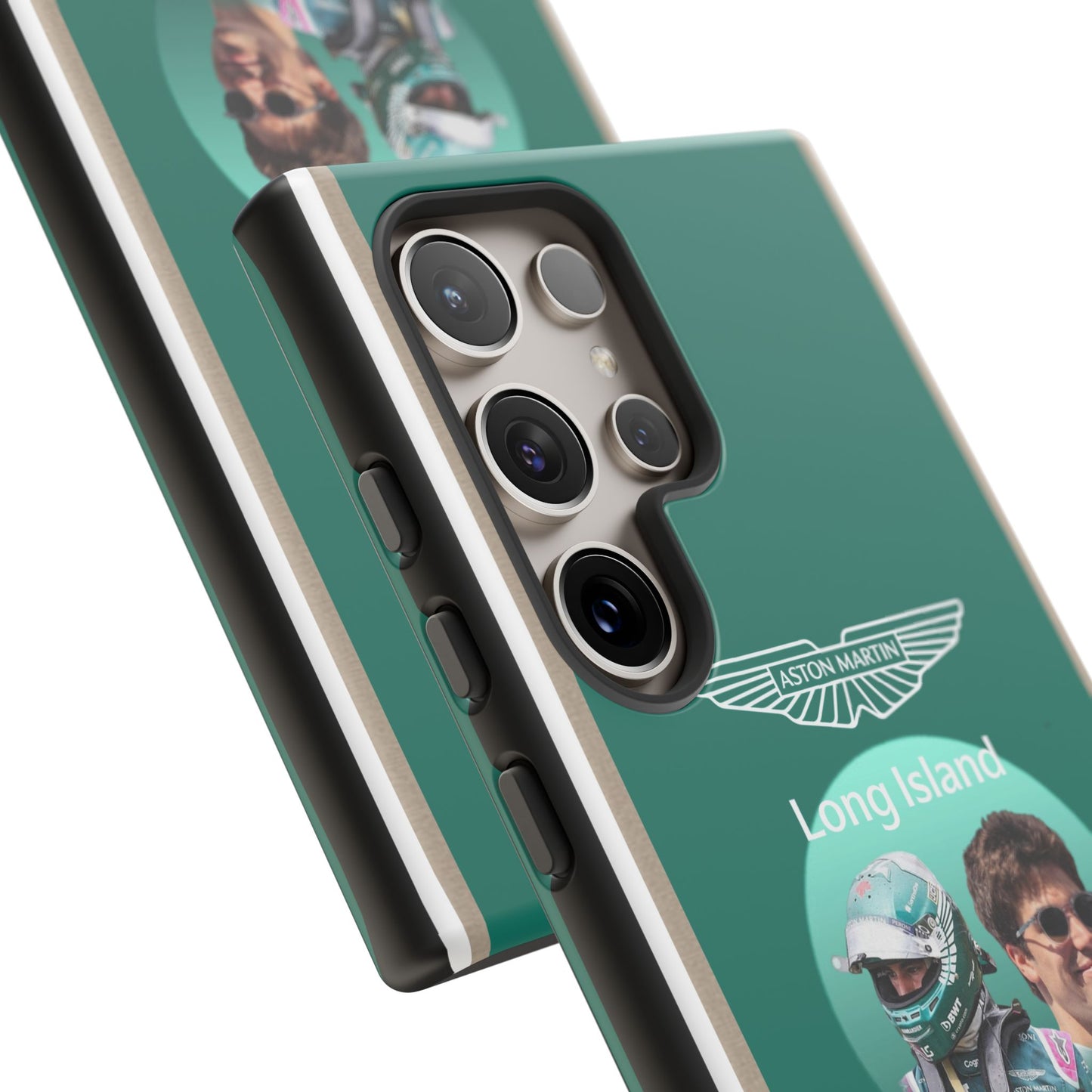 Aston Martin Long Island F1 inspired Lance Stroll Impact-Resistant Phone Case - Sleek & Stylish
