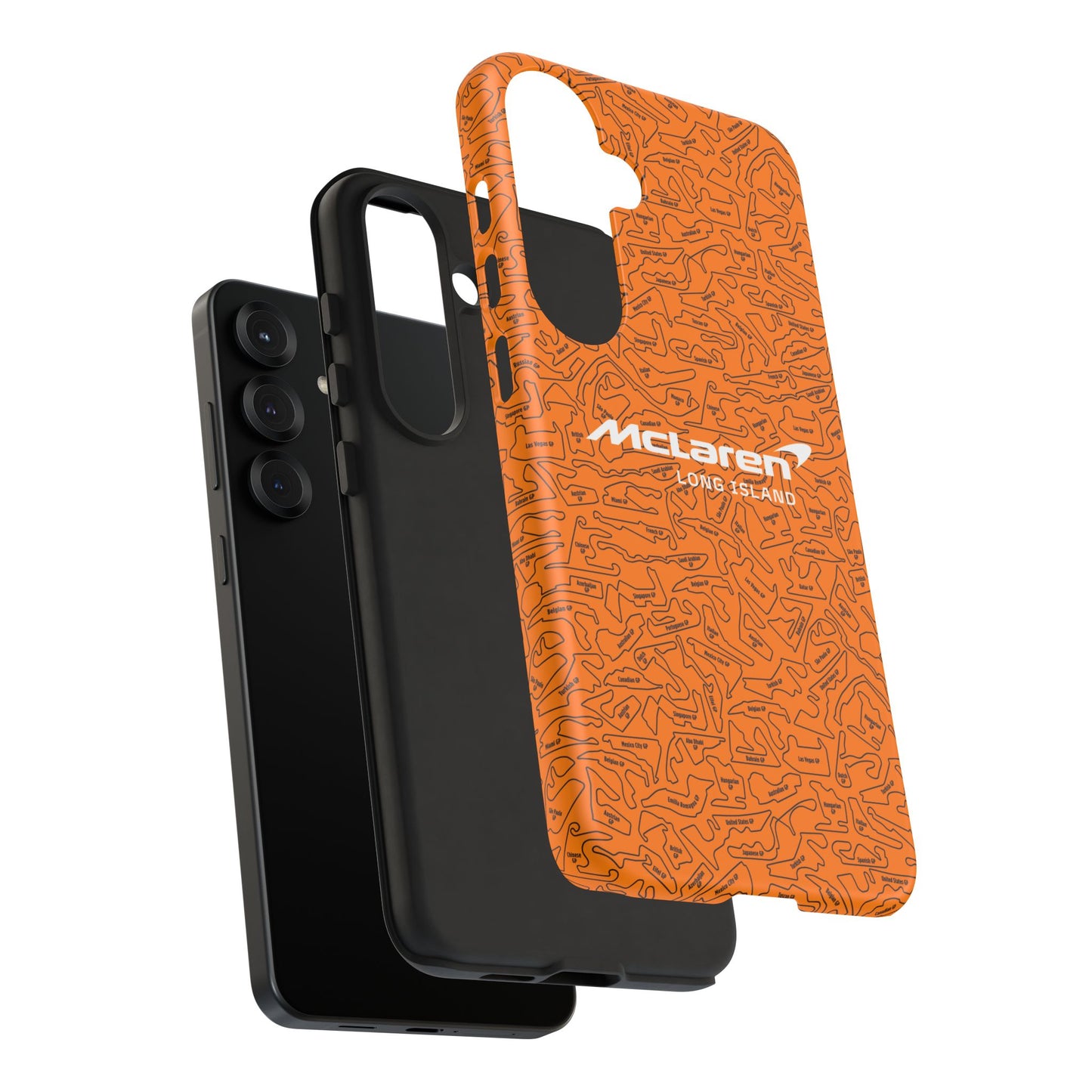 McLaren Long Island F1 race Track Inspired Impact-Resistant Phone Case